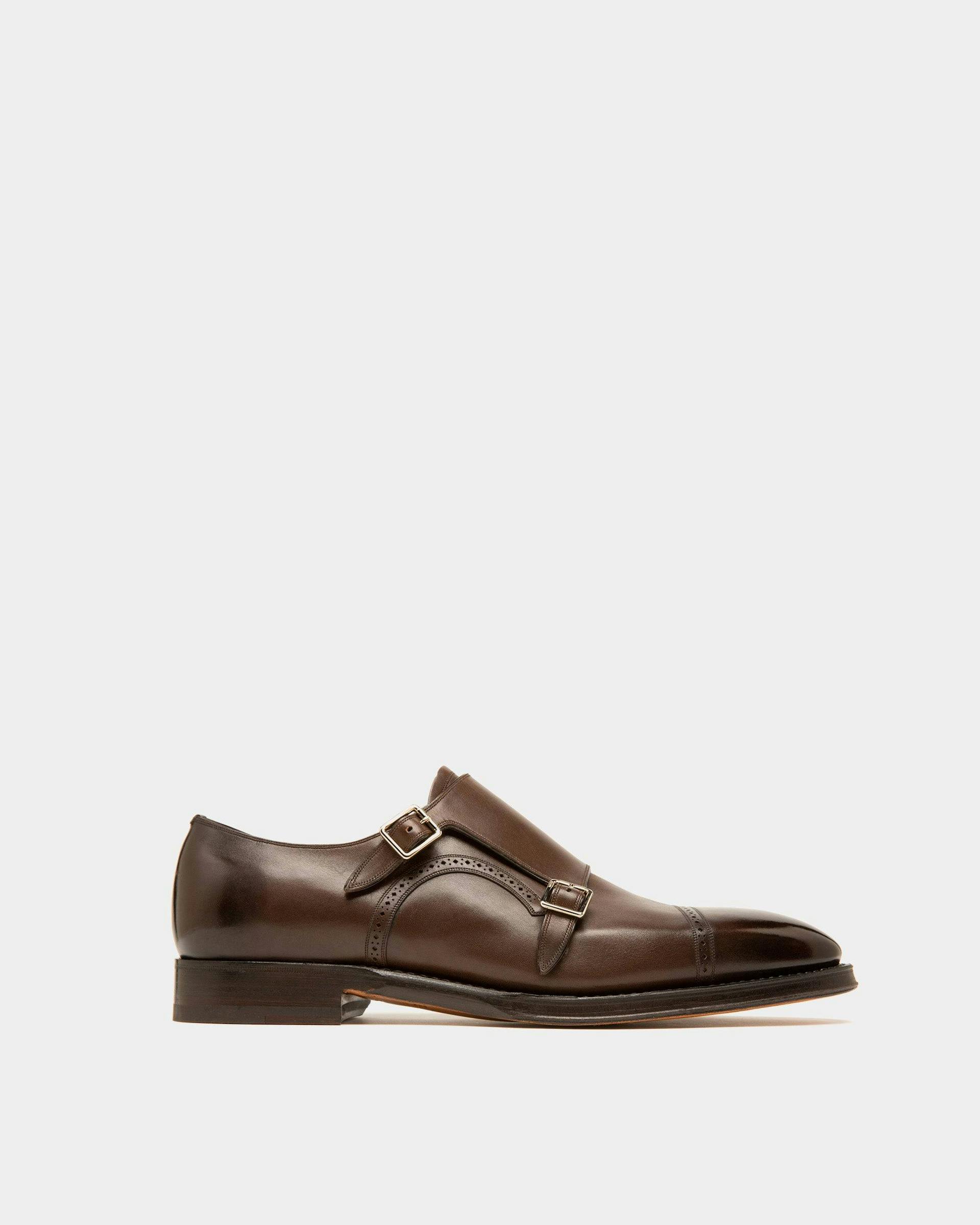Scribe Novo Loafers In Brown Leather - Men's - Bally - 01