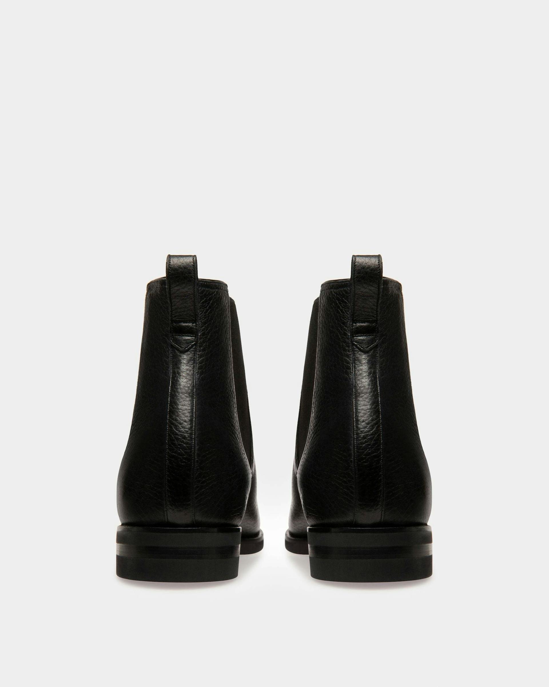 Scavone Men's Leather Boot In Black - Herren - Bally - 03