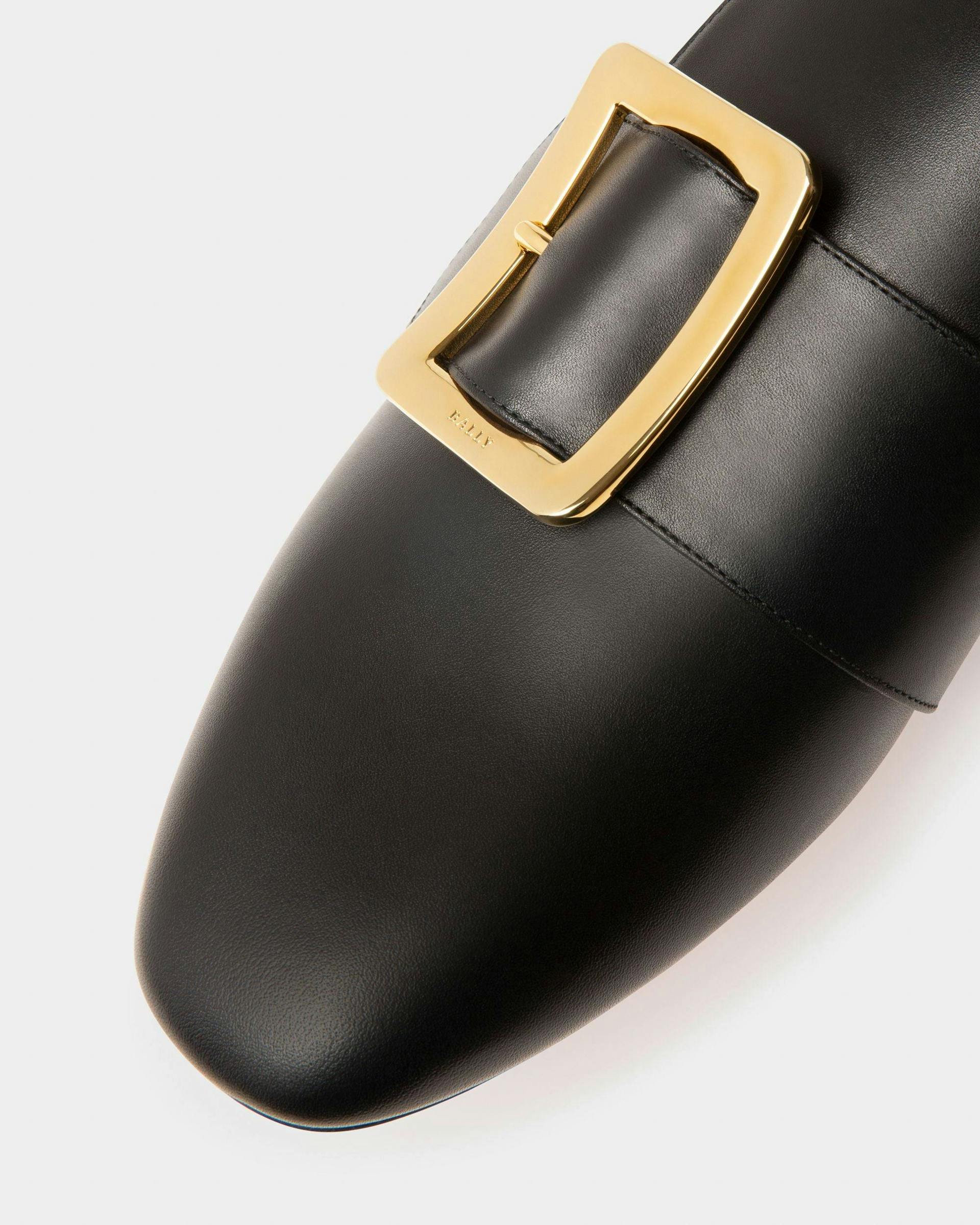 Janelle Women's Calf Leather Slipper In Black - Women's - Bally - 04