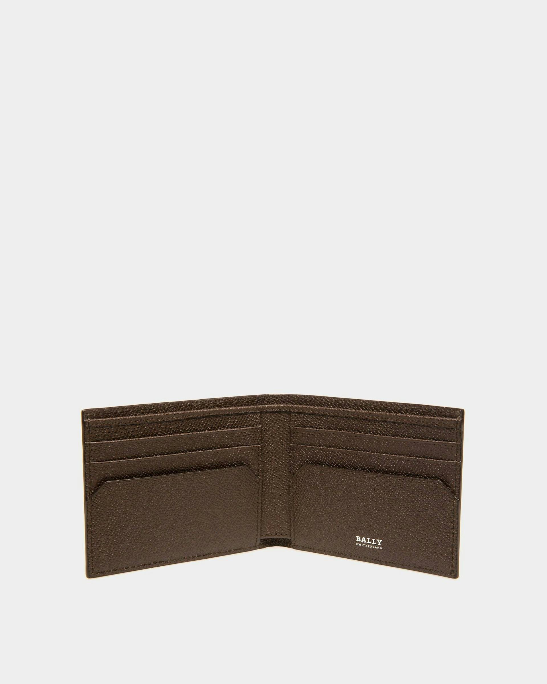 Tevye Leather Wallet In Brown - Homme - Bally - 03