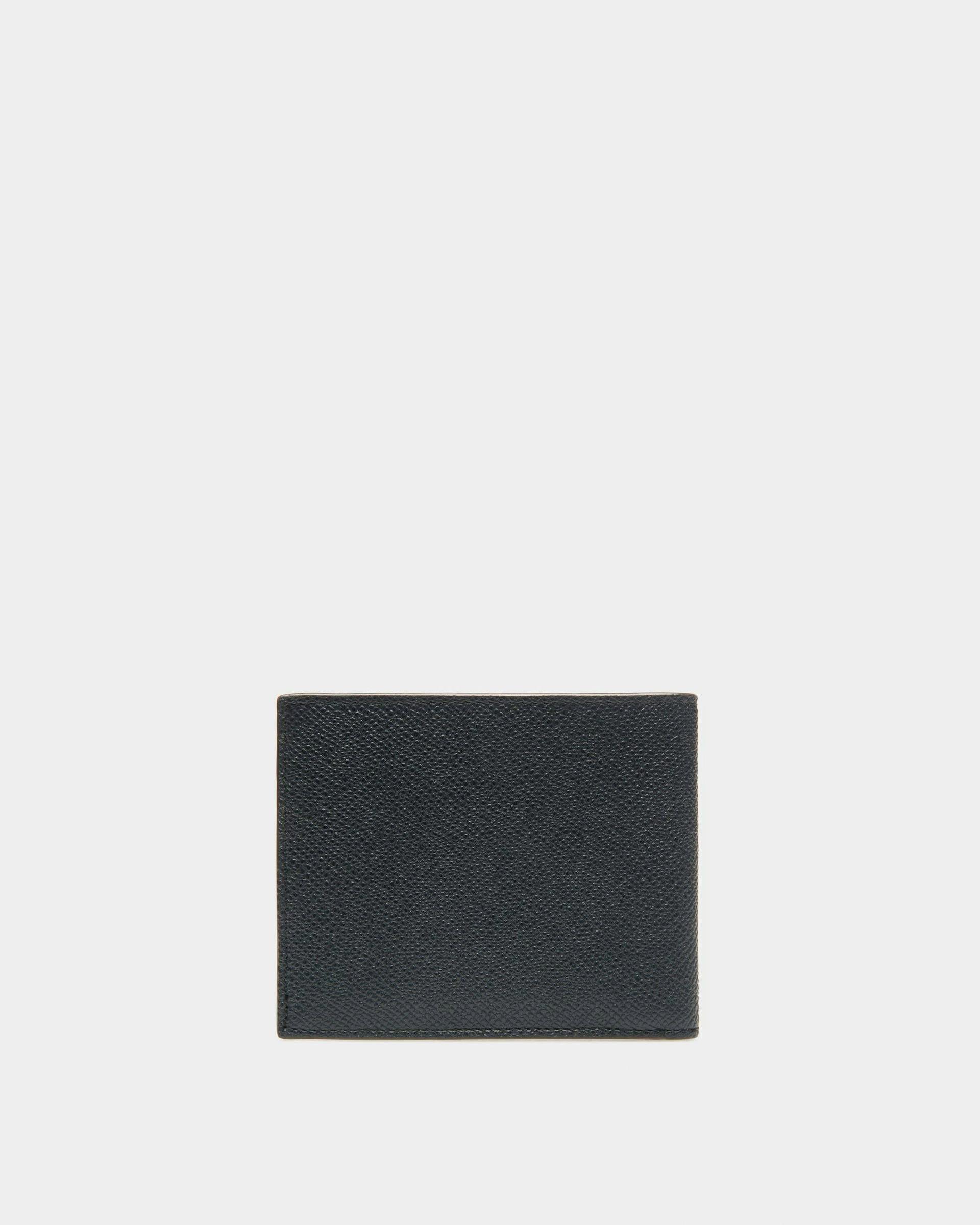 Tonett Leather Wallet In Navy - Men's - Bally - 02
