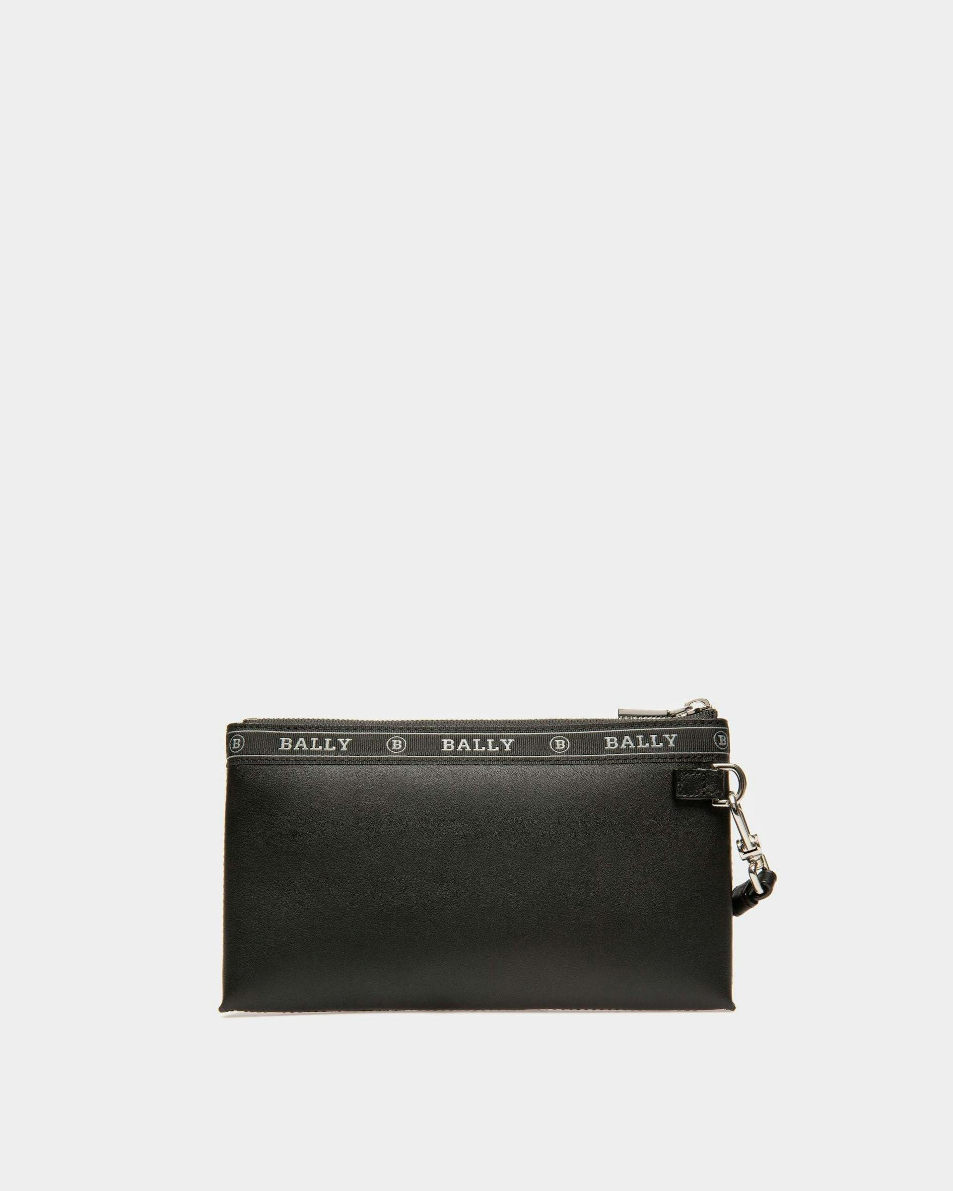 Beryer Leather Phone Wallet In Black - Homme - Bally - 02