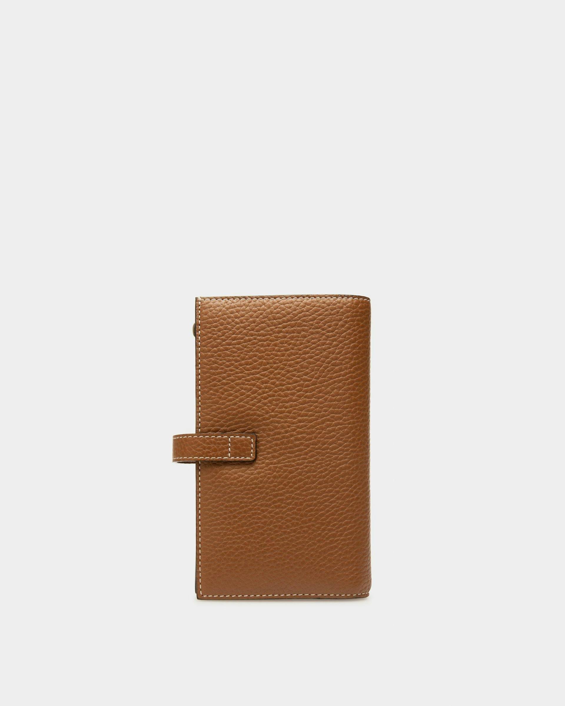 Amber Leather Wallet In Brown - Women's - Bally - 02