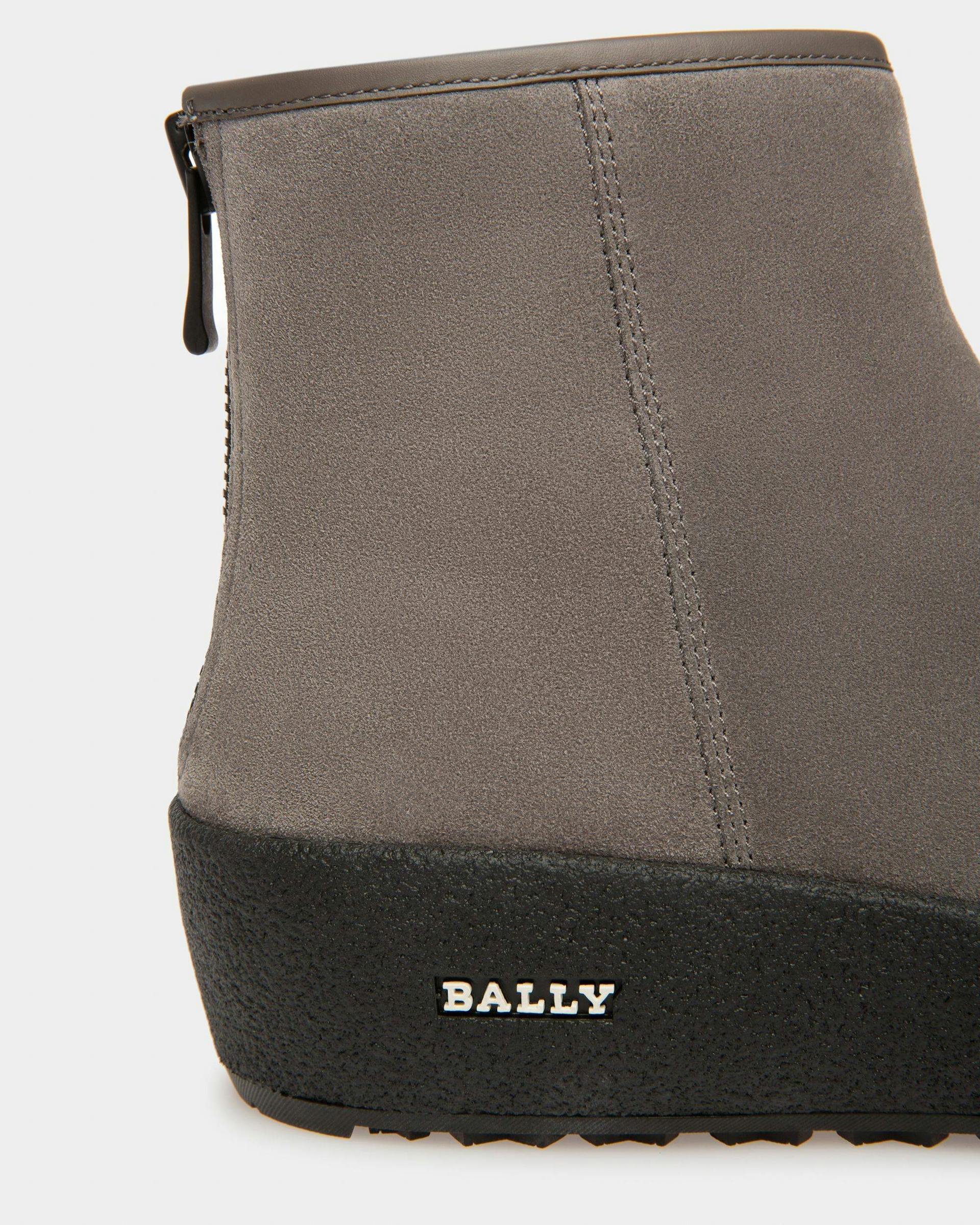 Guard Ii Leather Snow Boots In Dark Mineral - Women's - Bally - 05