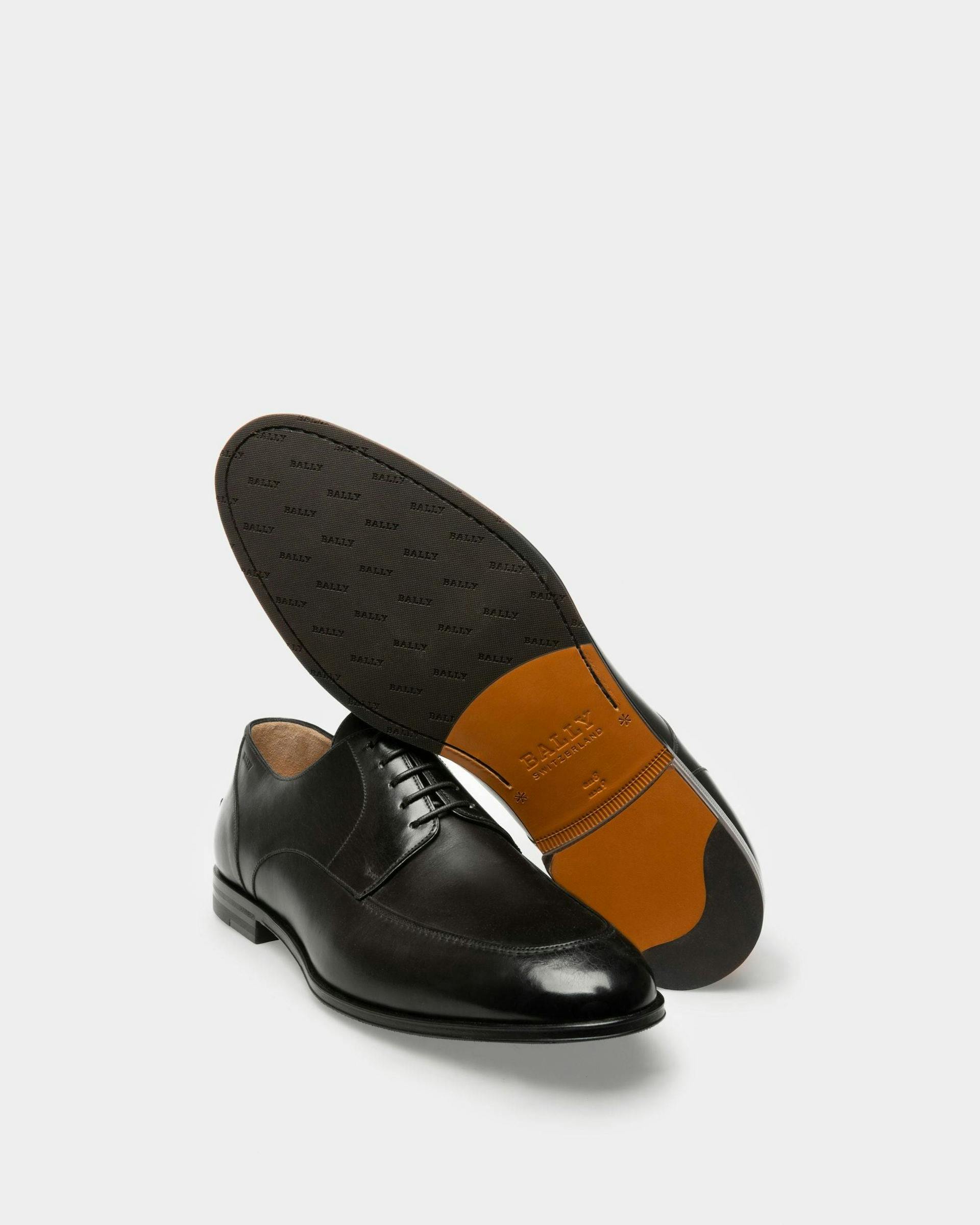 Wedmer Leather Lace-Ups In Black - Homme - Bally - 04