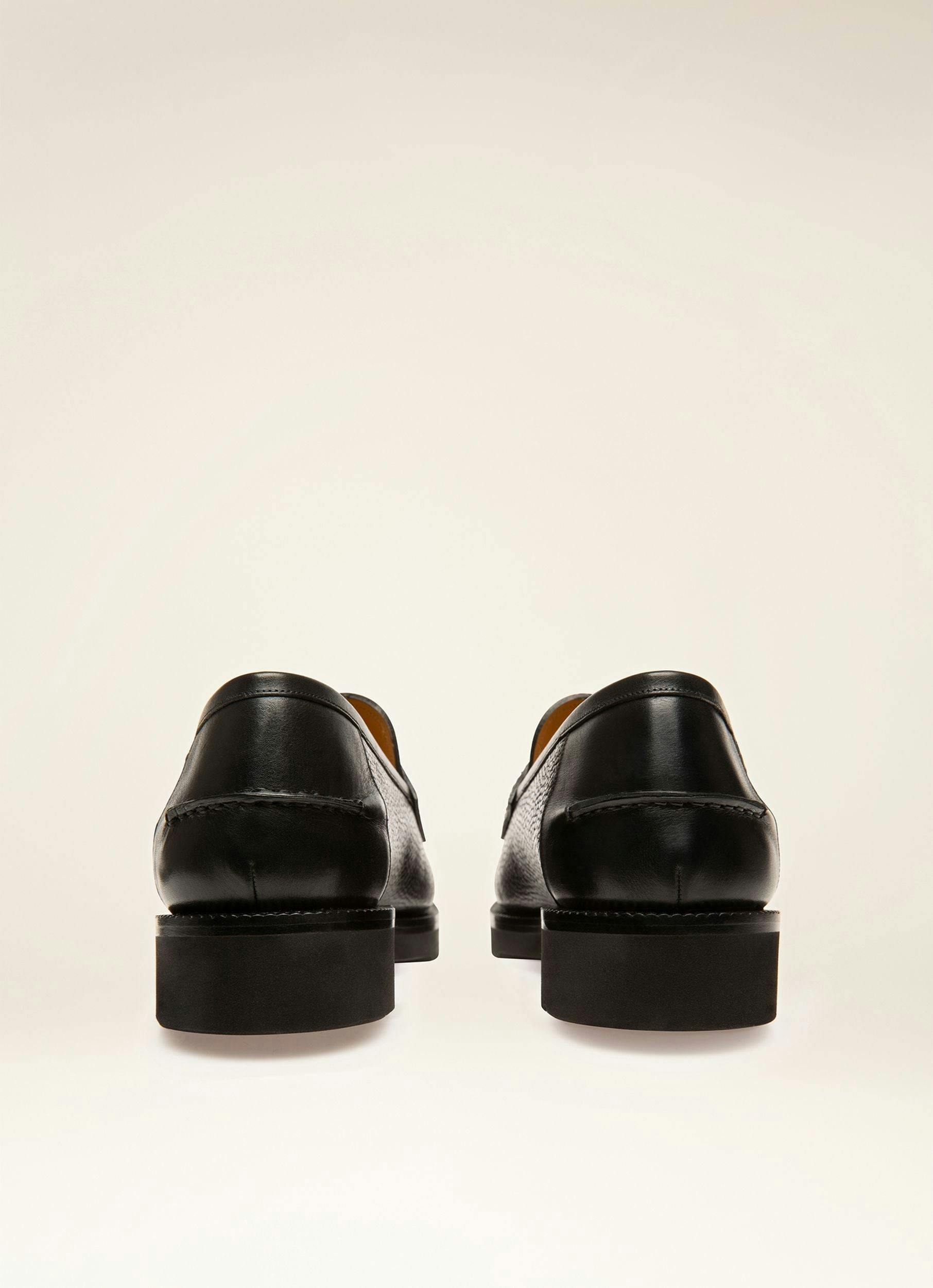 NOTTINGHAM Leather Loafers In Black - Men's - Bally - 03