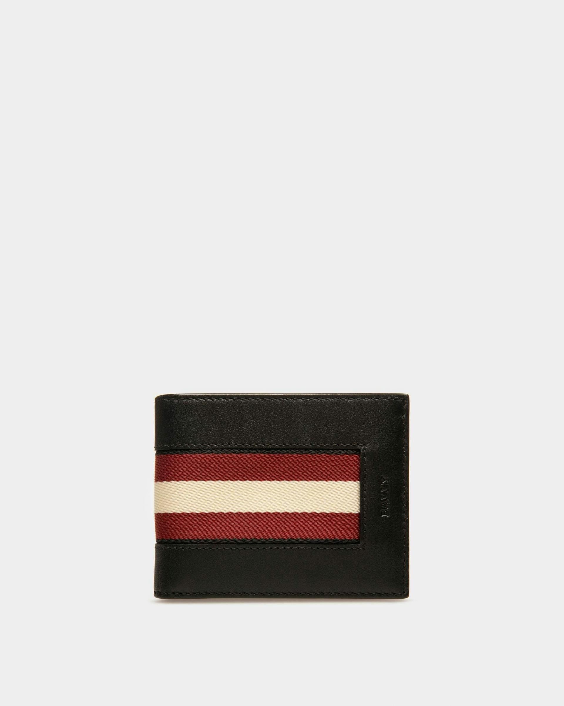 Biman Leather Wallet In Black - Men's - Bally - 01