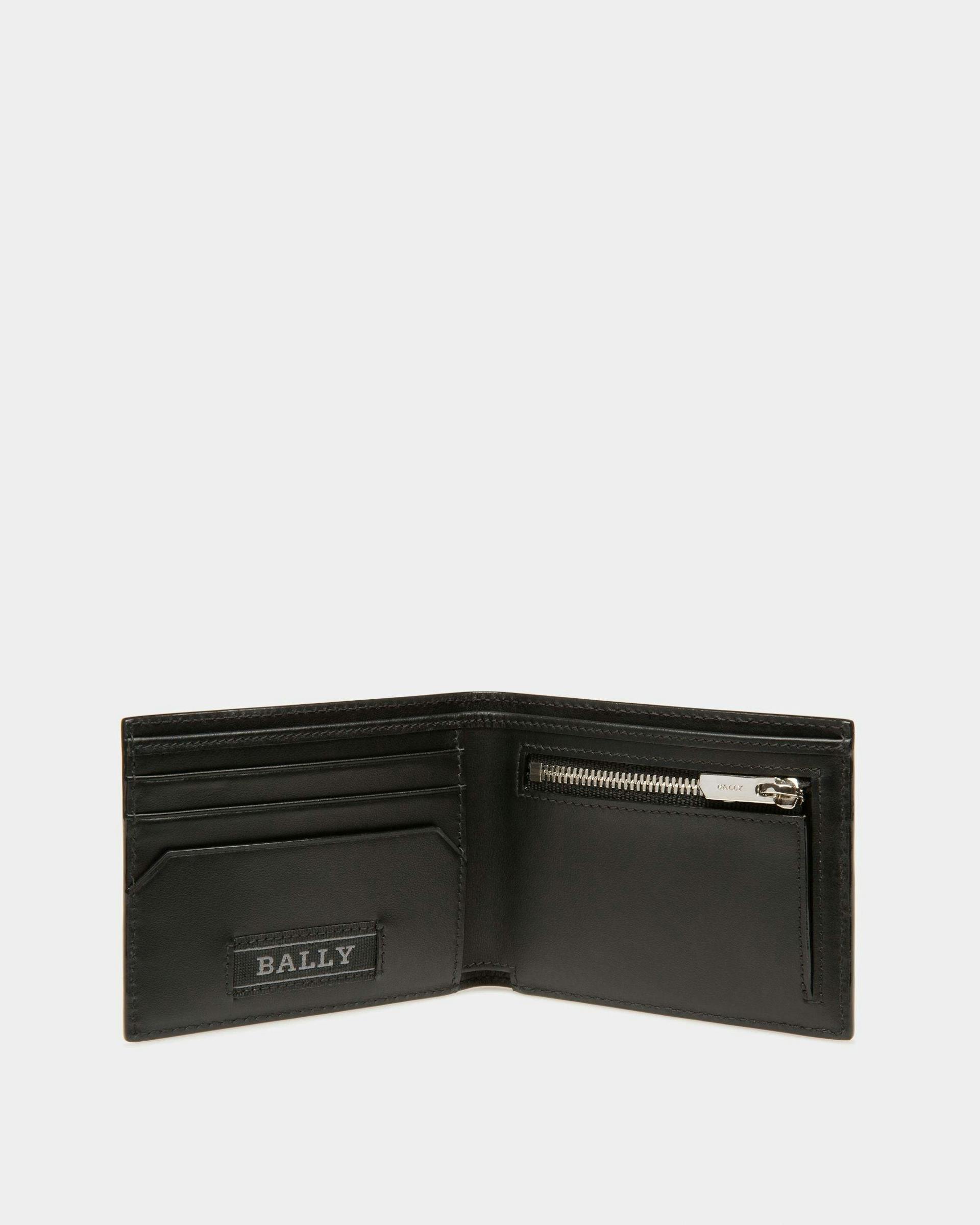 Biman Leather Wallet In Black - Men's - Bally - 03