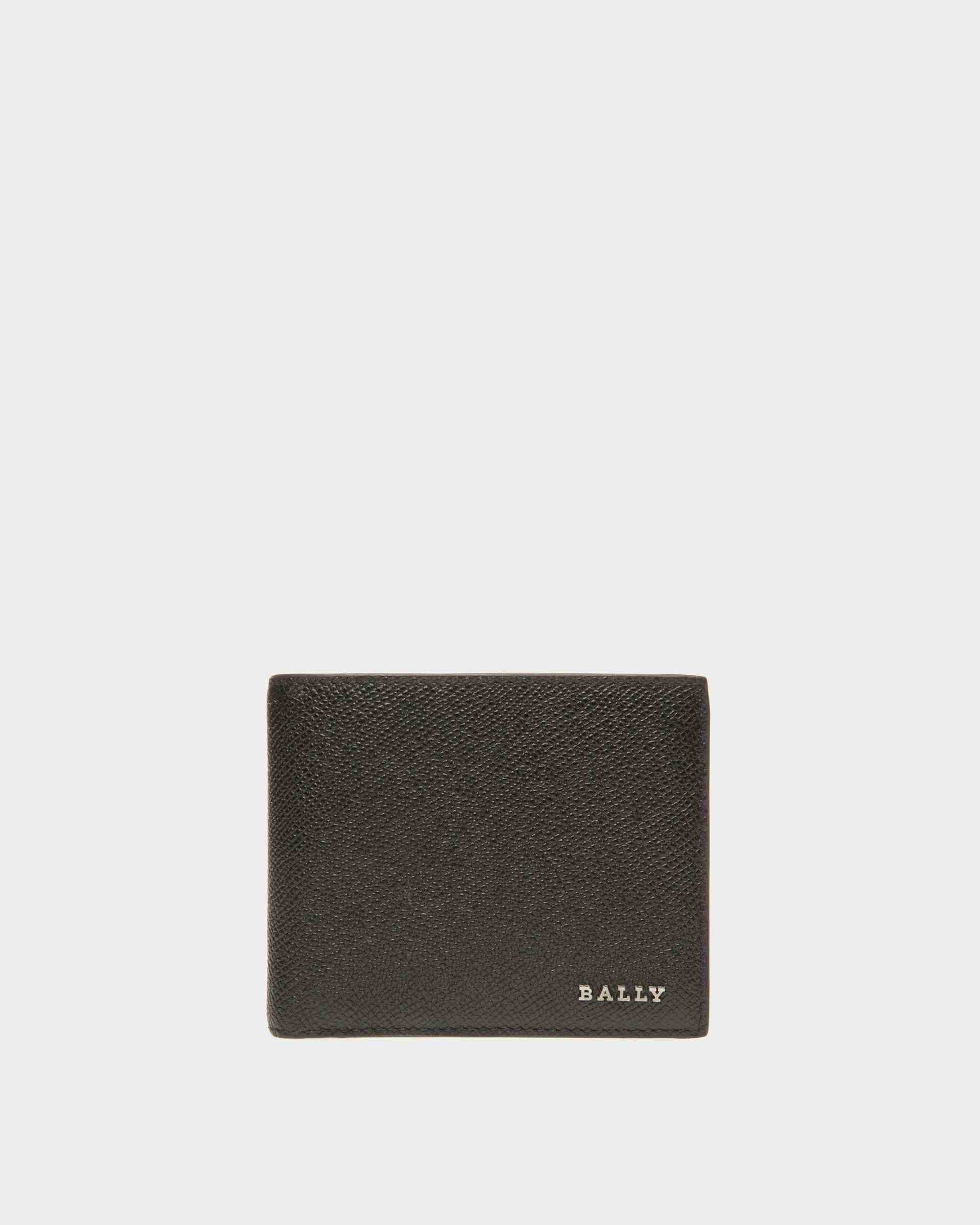 Bollen Leather Wallet In Black - Men's - Bally