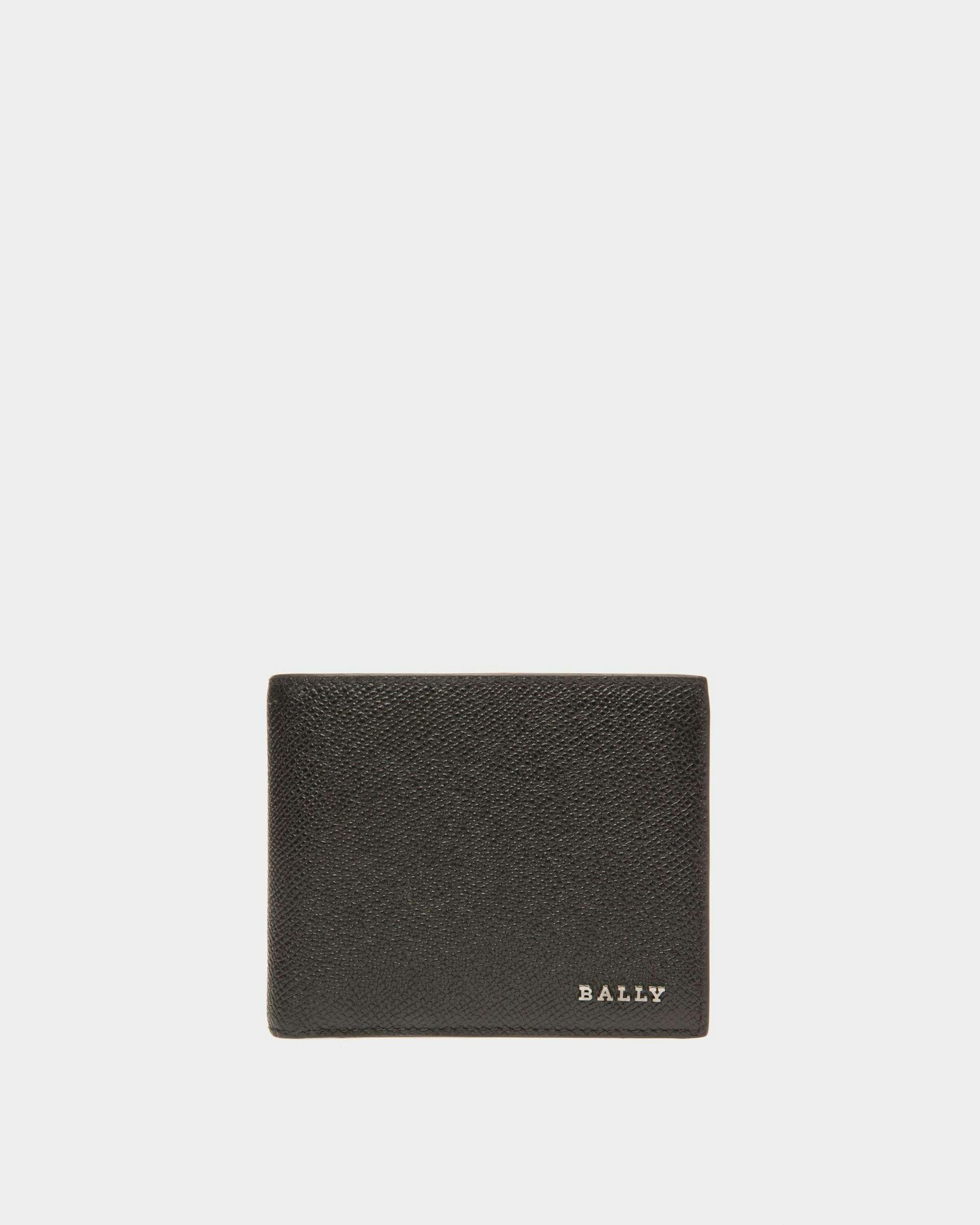 Bollen Leather Wallet In Black - Men's - Bally - 01