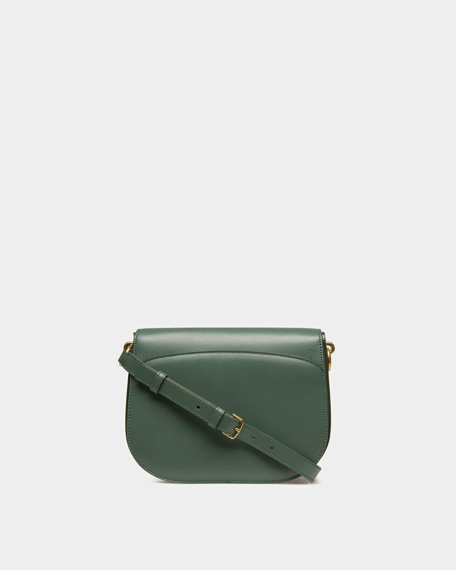 Beckie Leather Crossbody Bag In Sage - Women's - Bally - 03