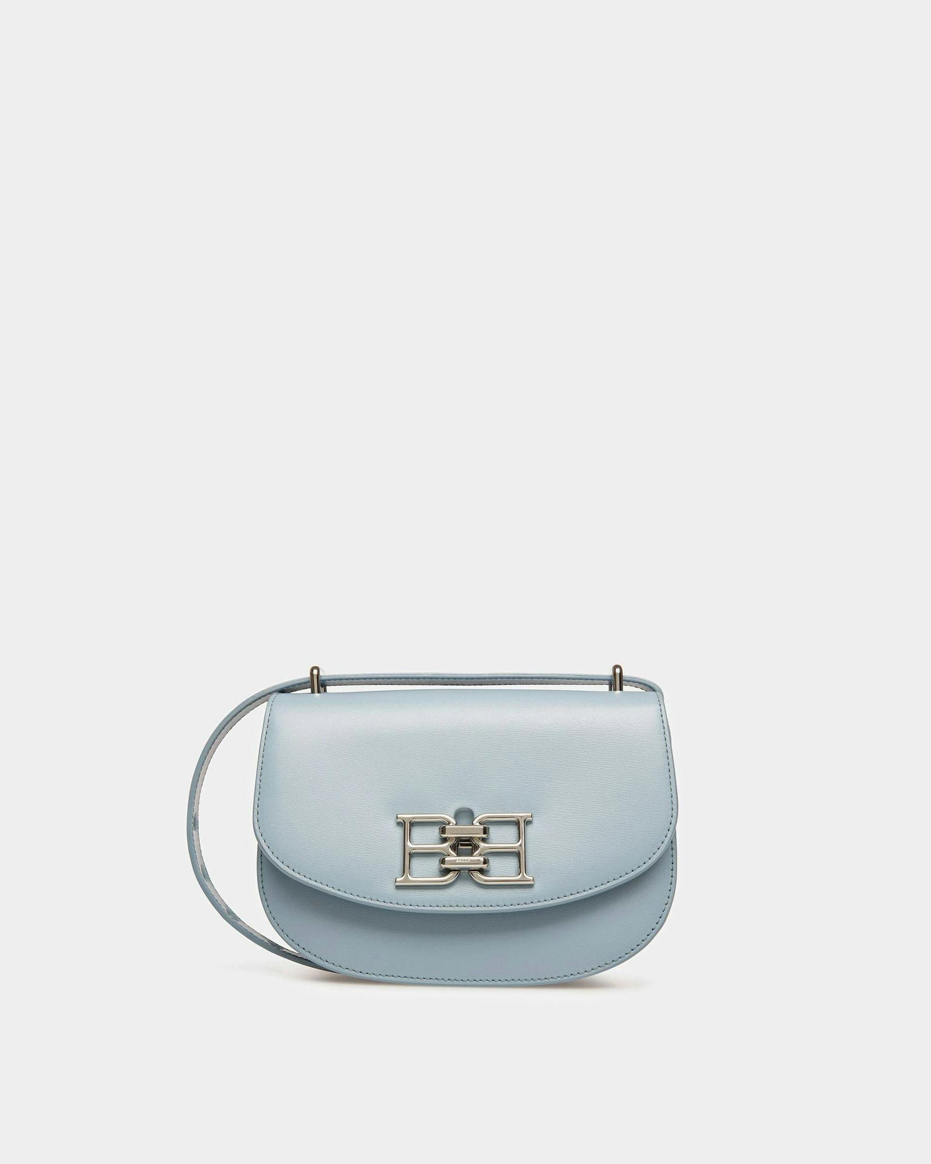 Baily Leather Minibag In Light Blue - Women's - Bally - 01
