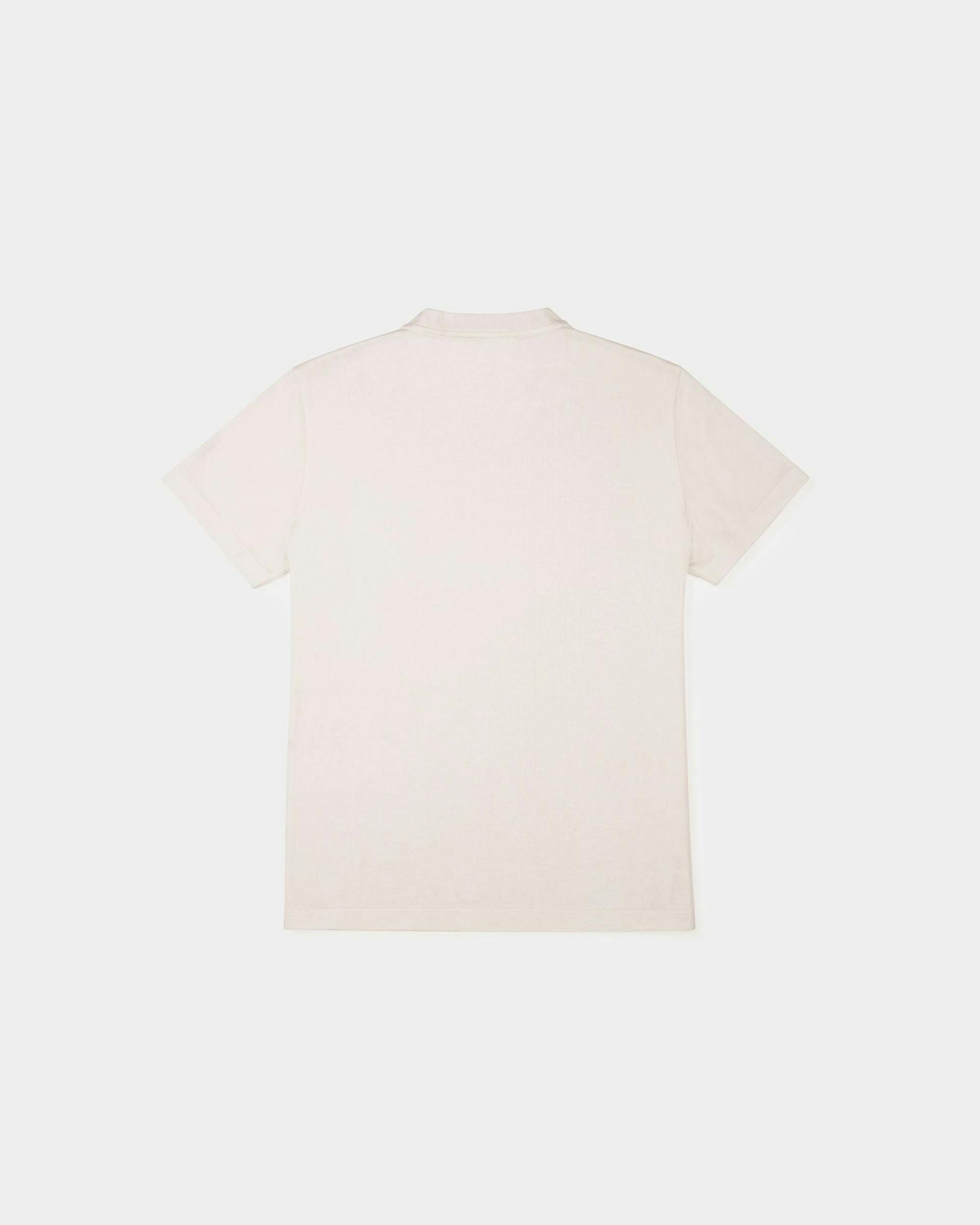 Cotton T-Shirt In White - Women's - Bally - 02