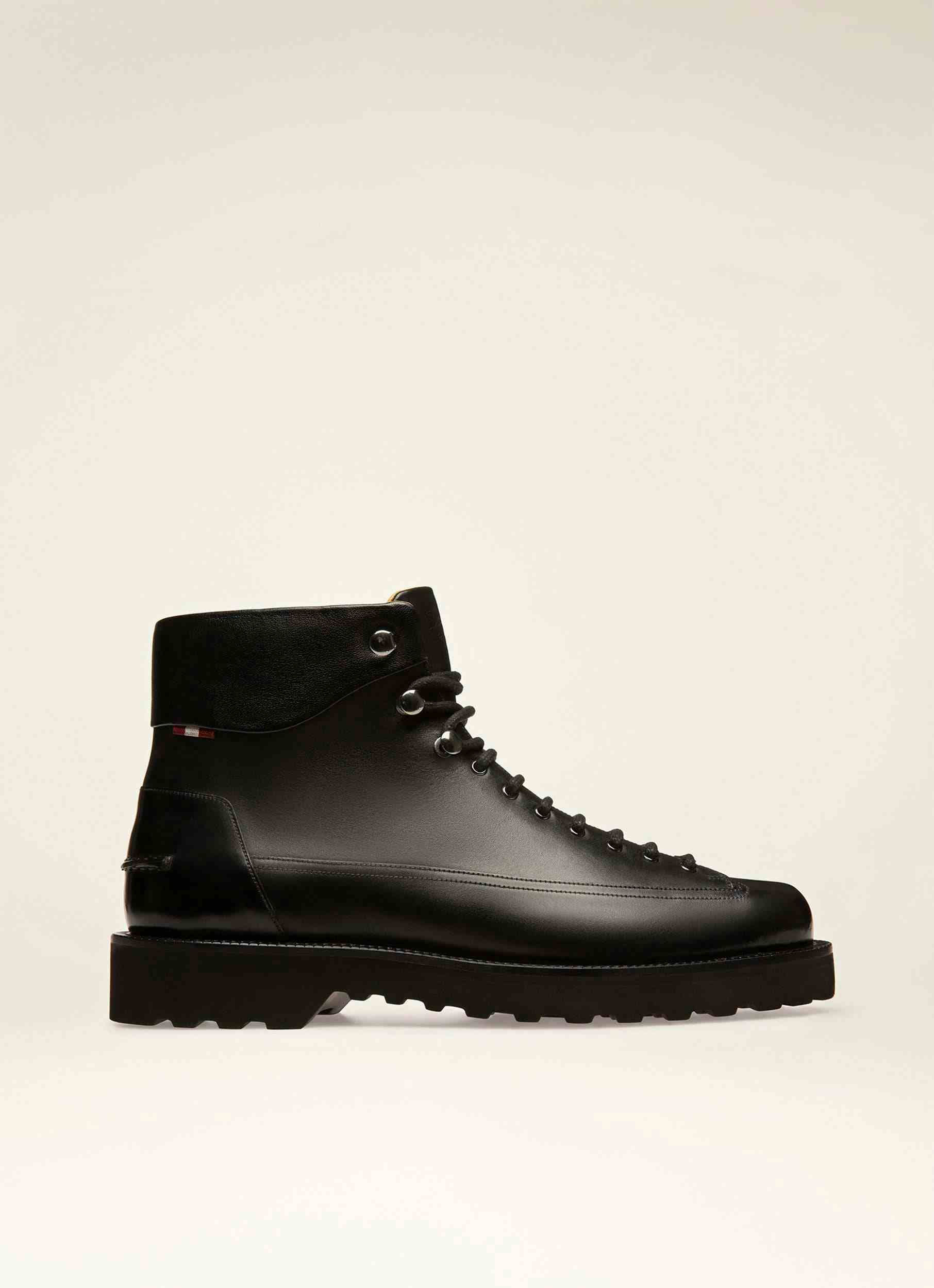 NOTTINGHAM Leather Boots In Black - Men's - Bally