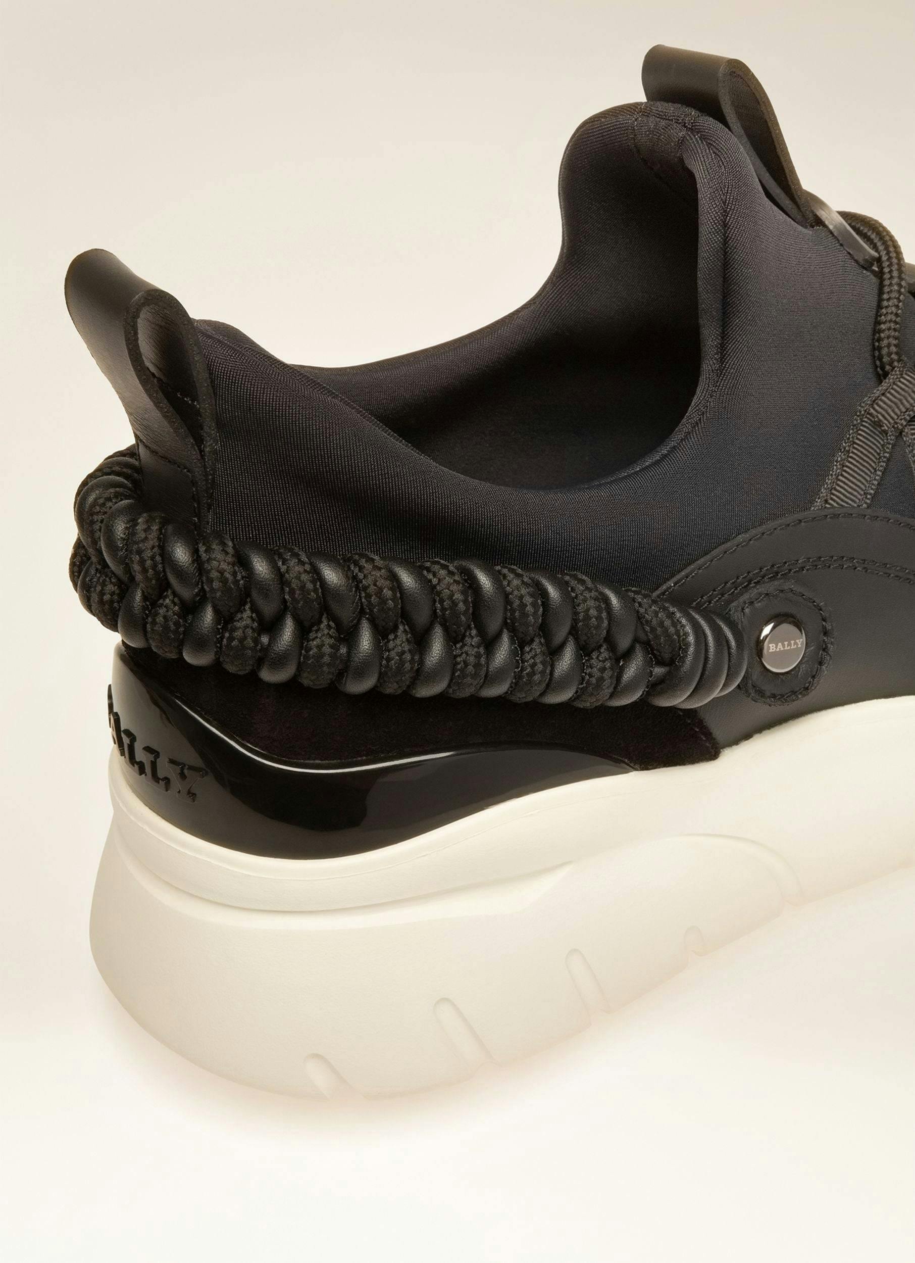 BIENNE Leather Sneakers In Black - Men's - Bally - 03