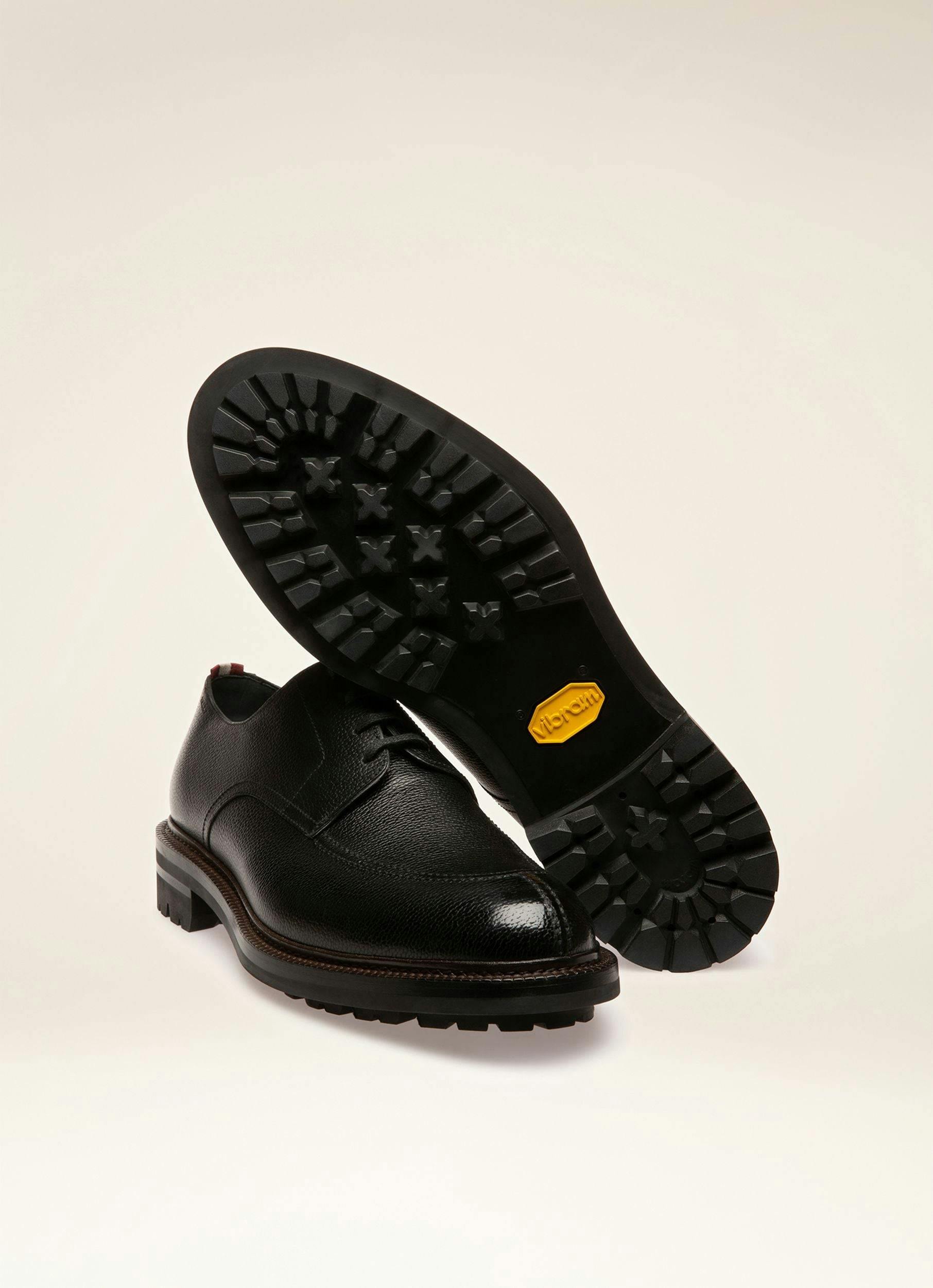 KRIENS Leather Derby Shoes In Black - Men's - Bally - 07