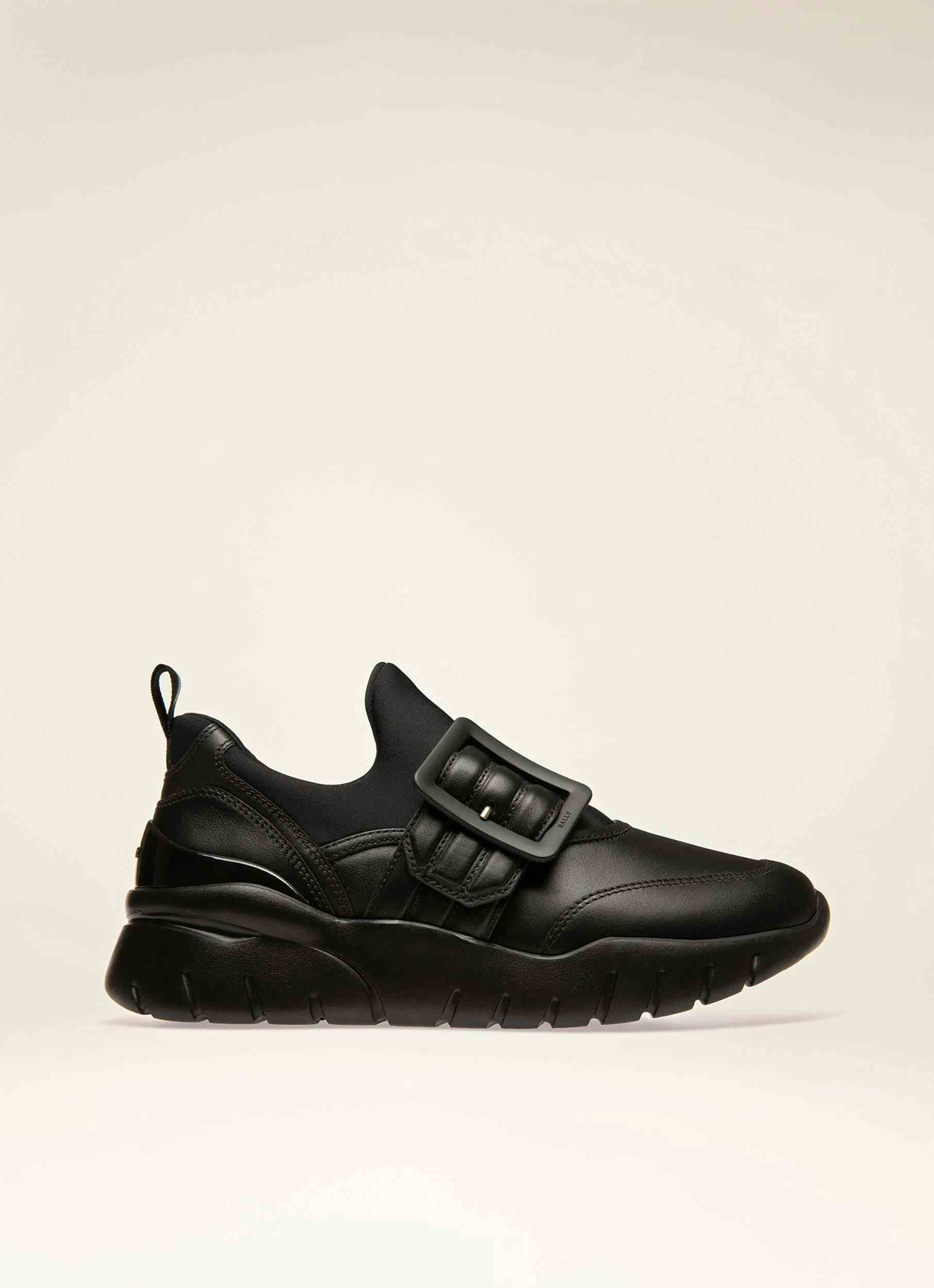 BIENNE Leather Sneakers In Black - Women's - Bally