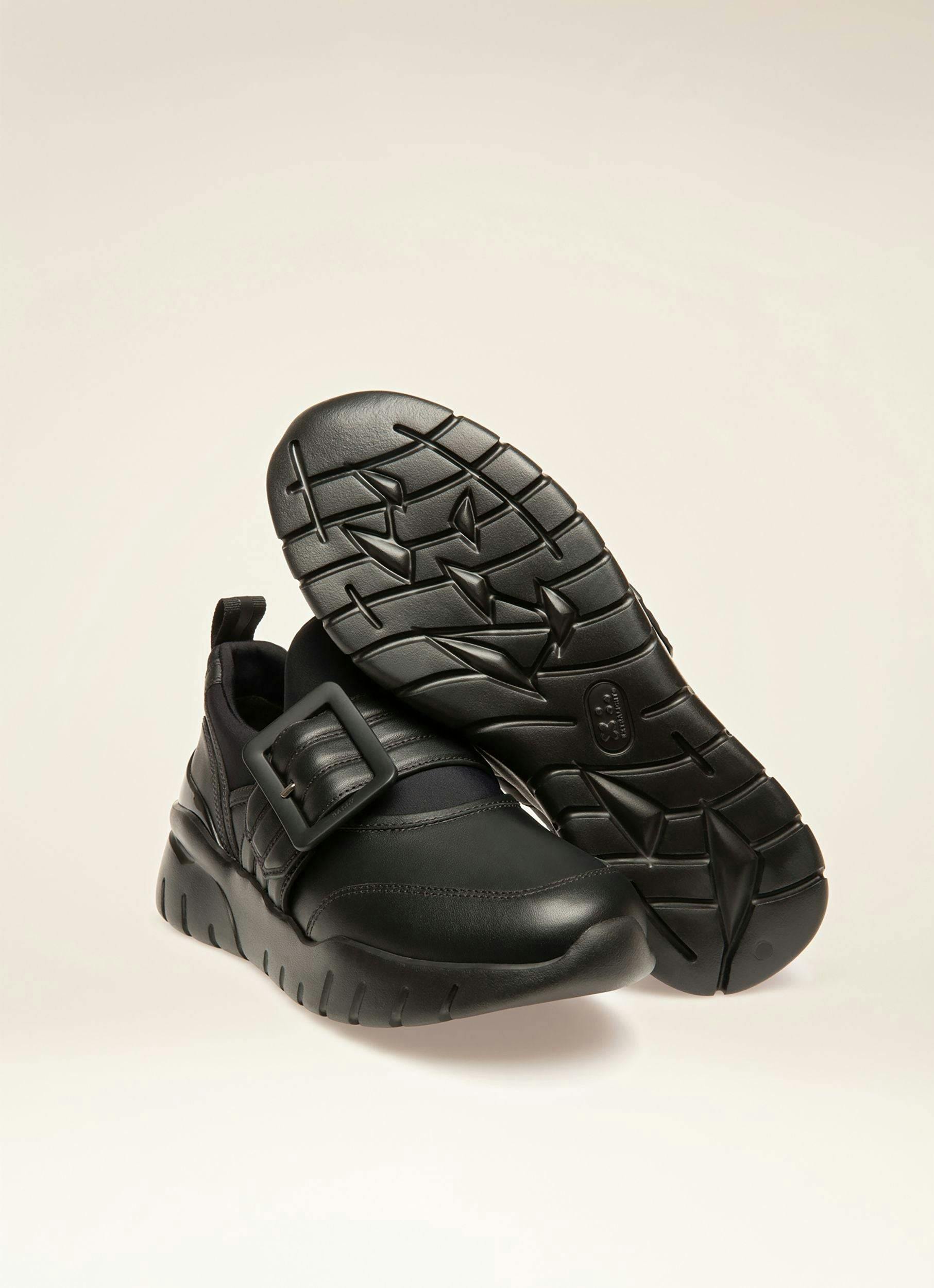 BIENNE Leather Sneakers In Black - Women's - Bally - 03