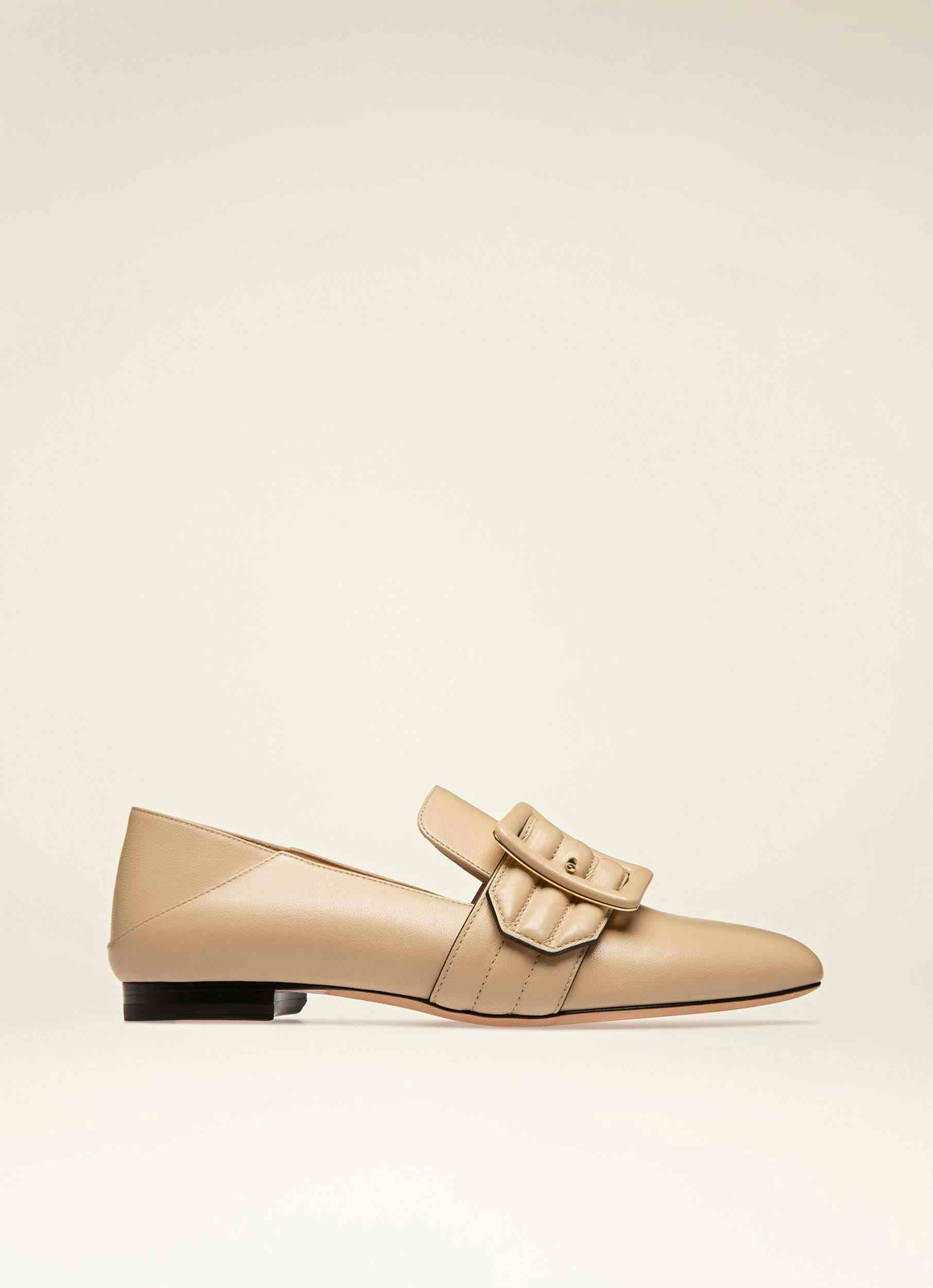 BELL DU JOUR Leather Loafers In Blenh Pink - Women's - Bally