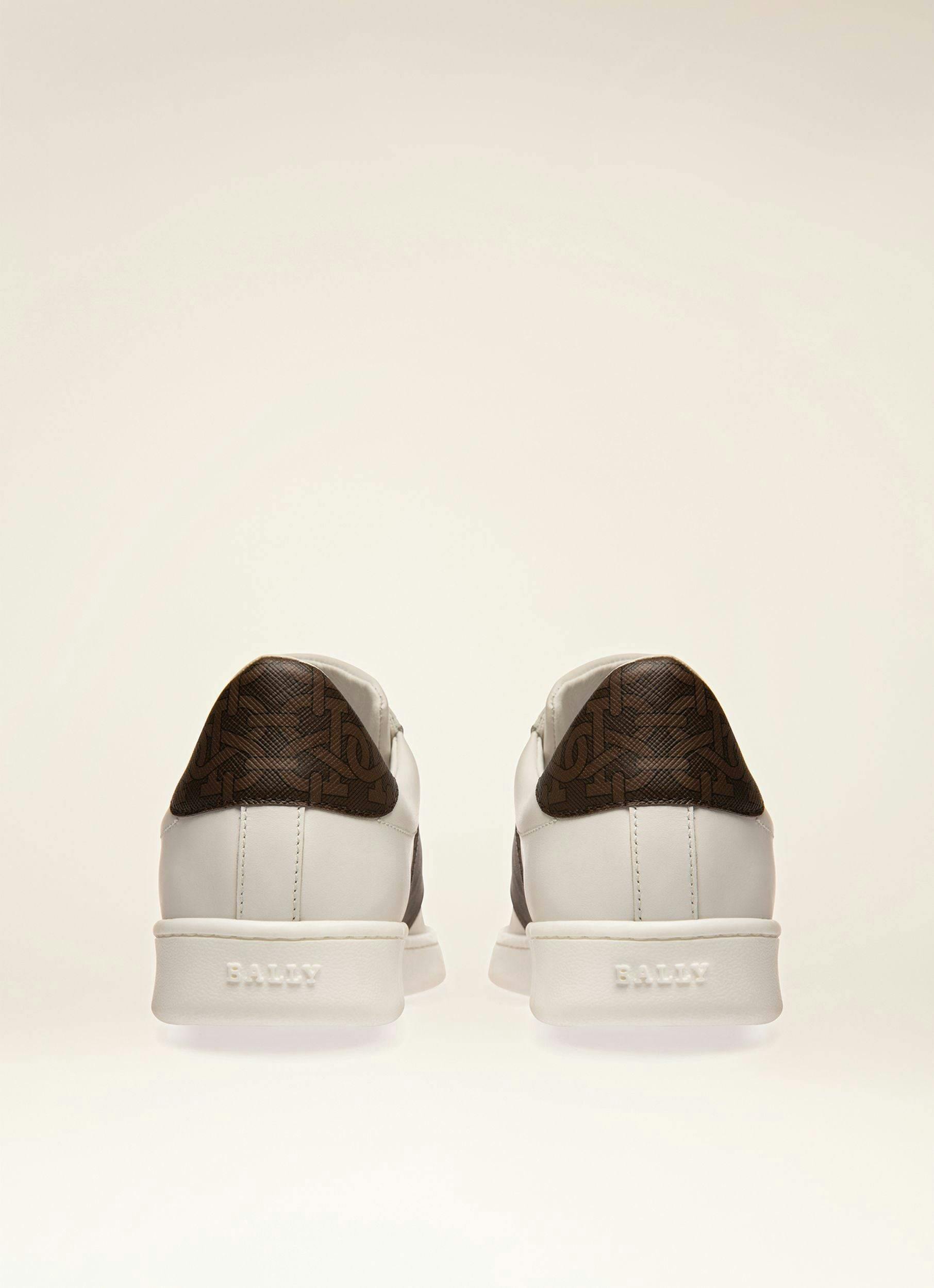 WILSON Leather Sneakers In White - Women's - Bally - 03