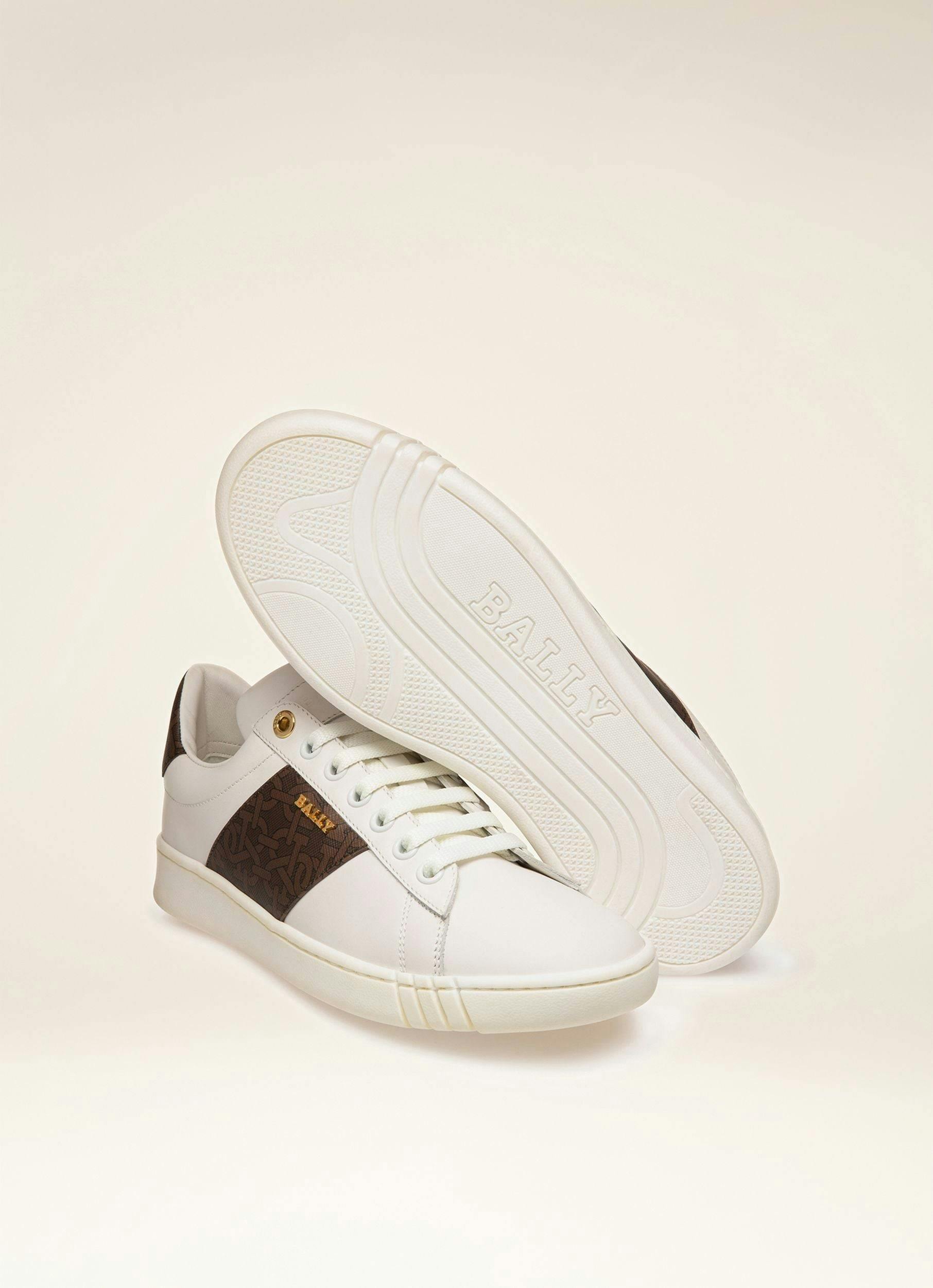 WILSON Leather Sneakers In White - Women's - Bally - 07