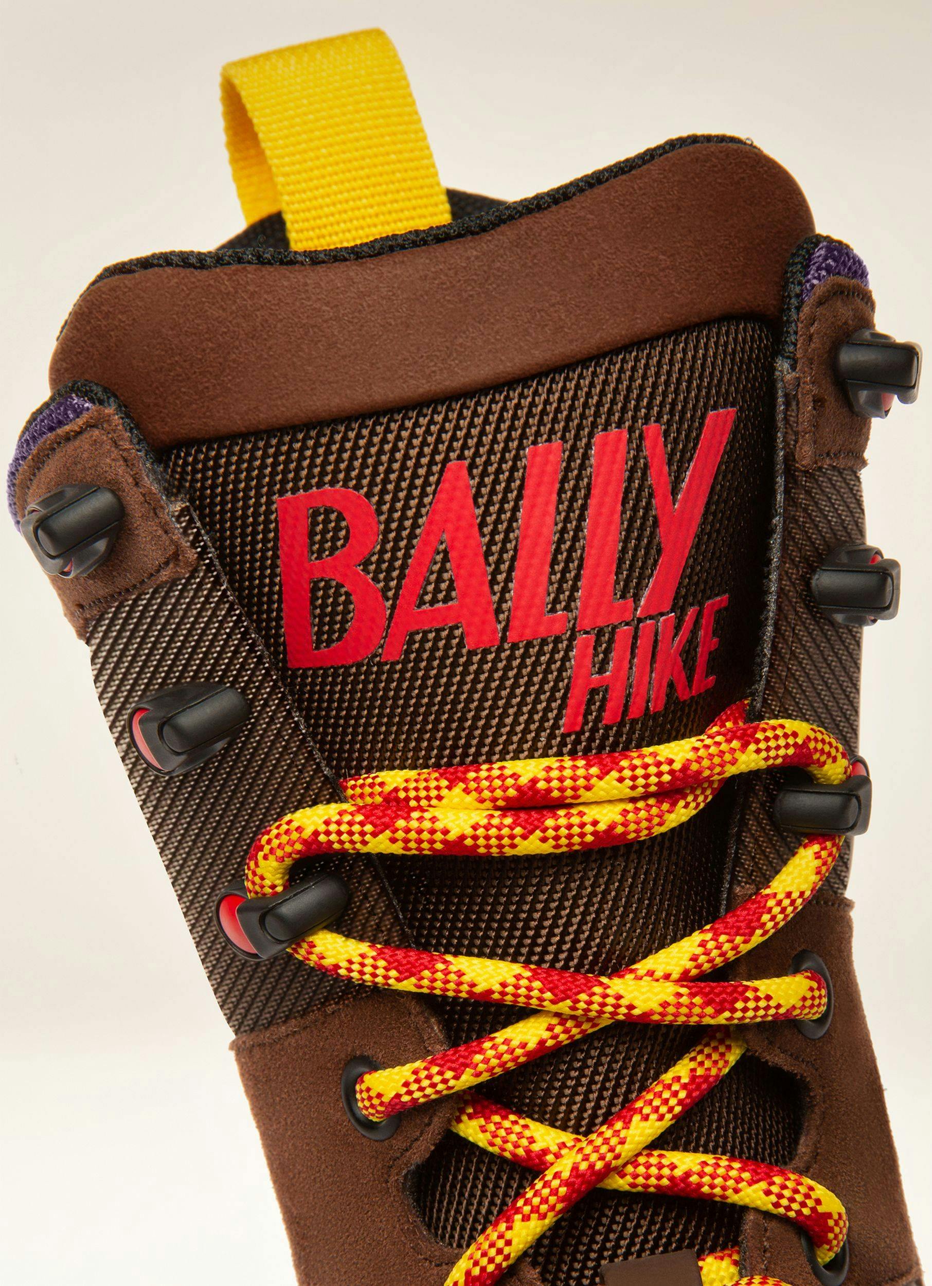 Bally Hike 1 Chaussures De Randonnée En Tissu Marron - Femme - Bally - 02