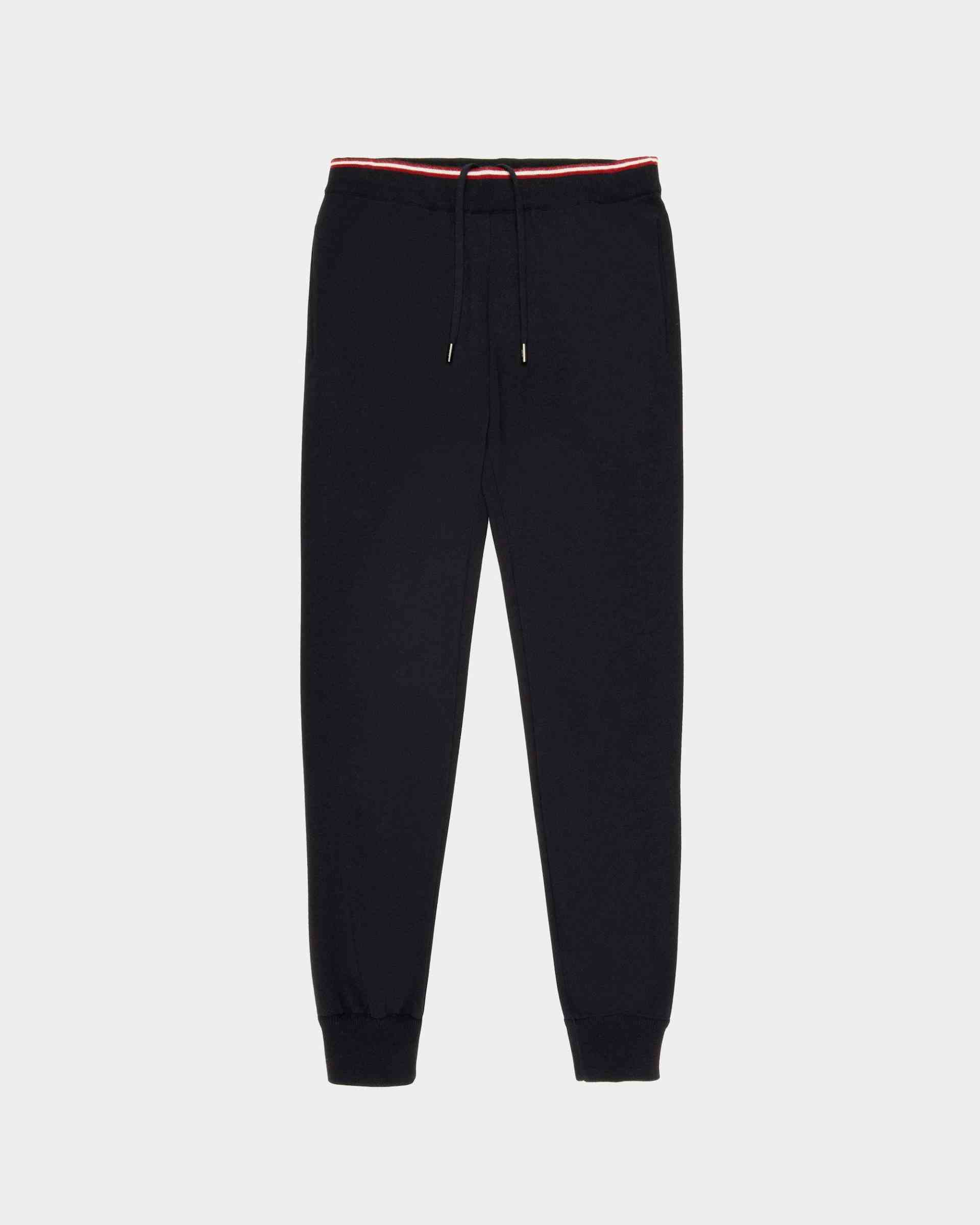 Cashmere Sweatpants In Navy - Men's - Bally
