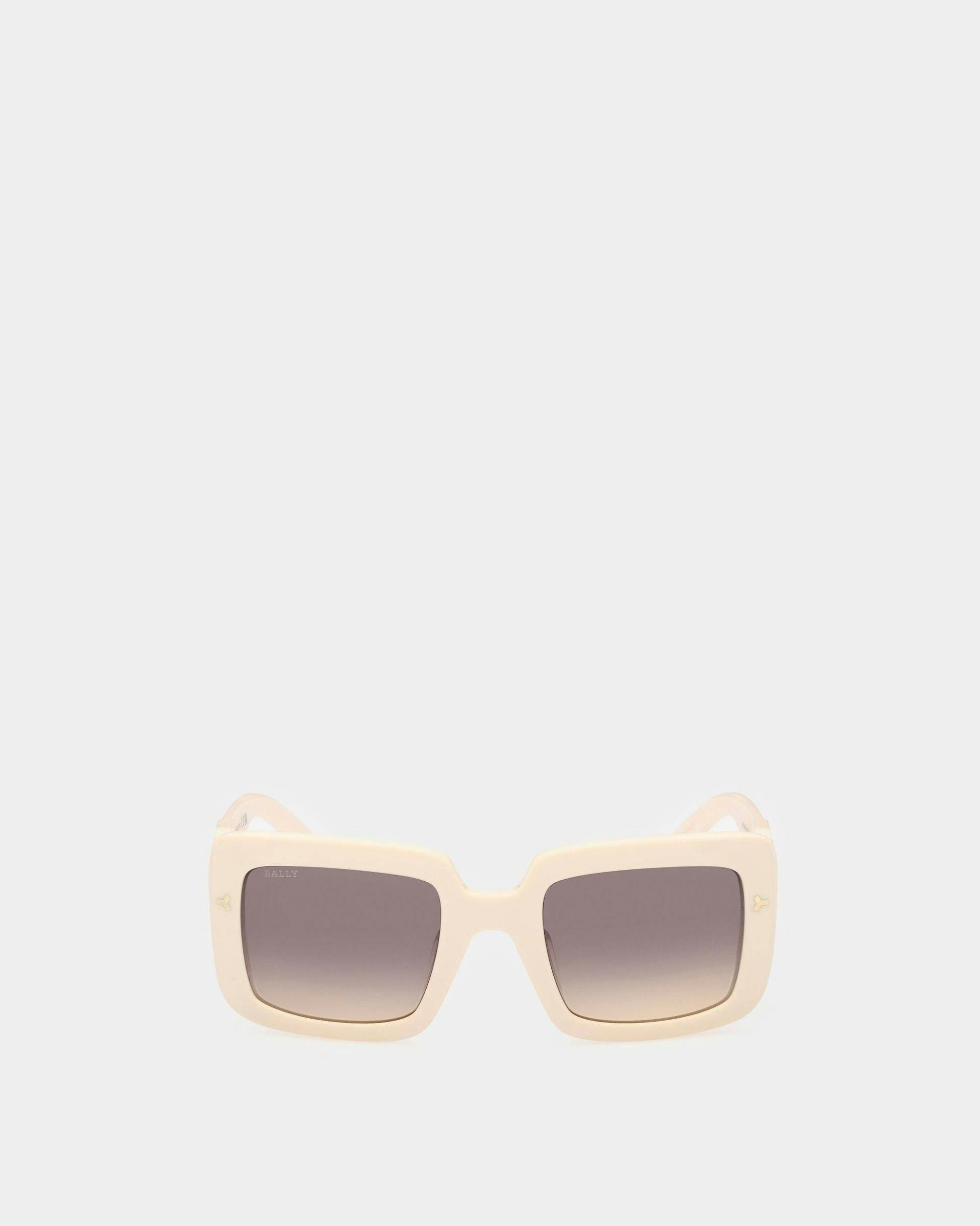Fliana Acetate Sunglasses In Ivory - Femme - Bally - 01