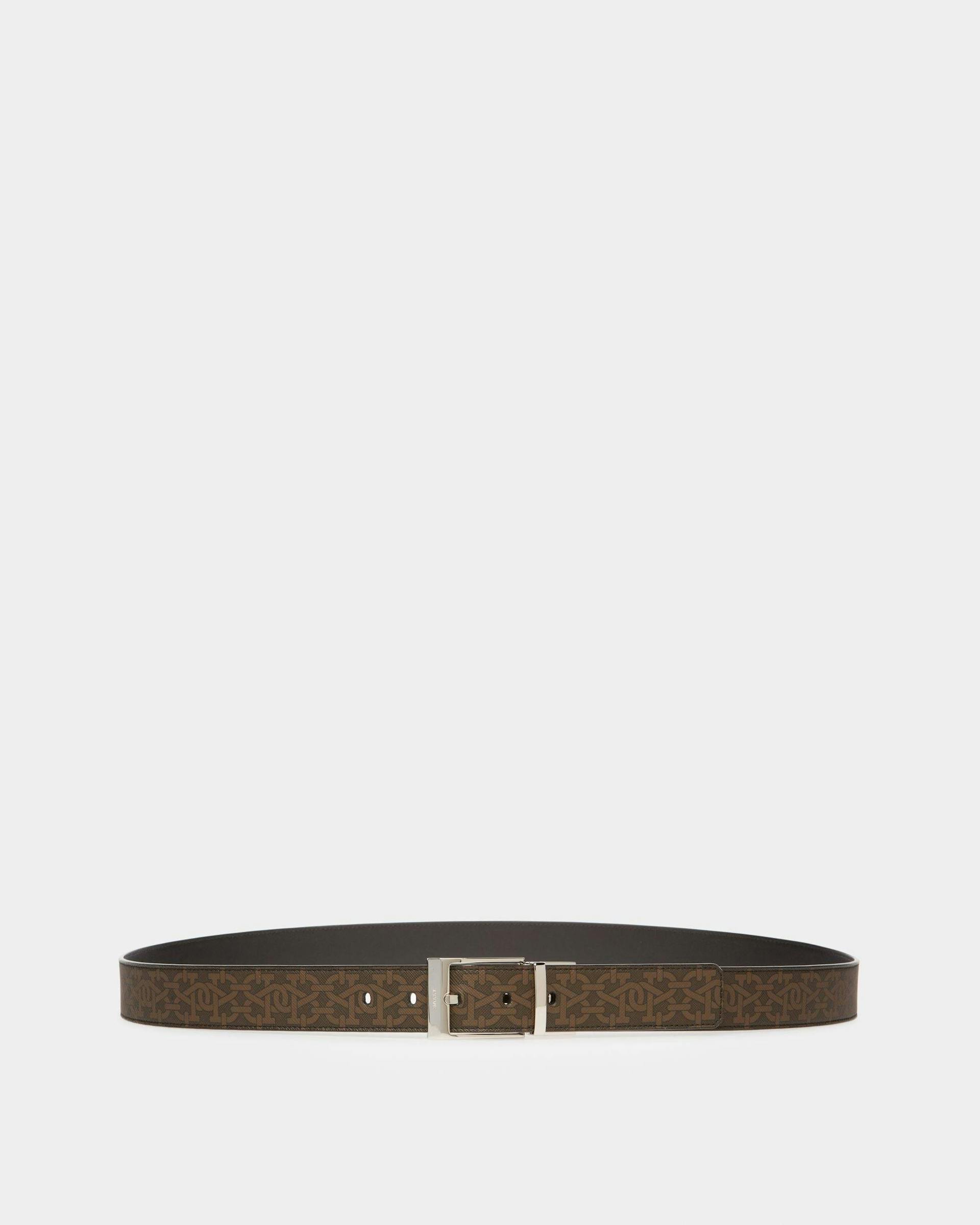 Shiff Tpu 35Mm Belt In Brown & Black - Men's - Bally - 01