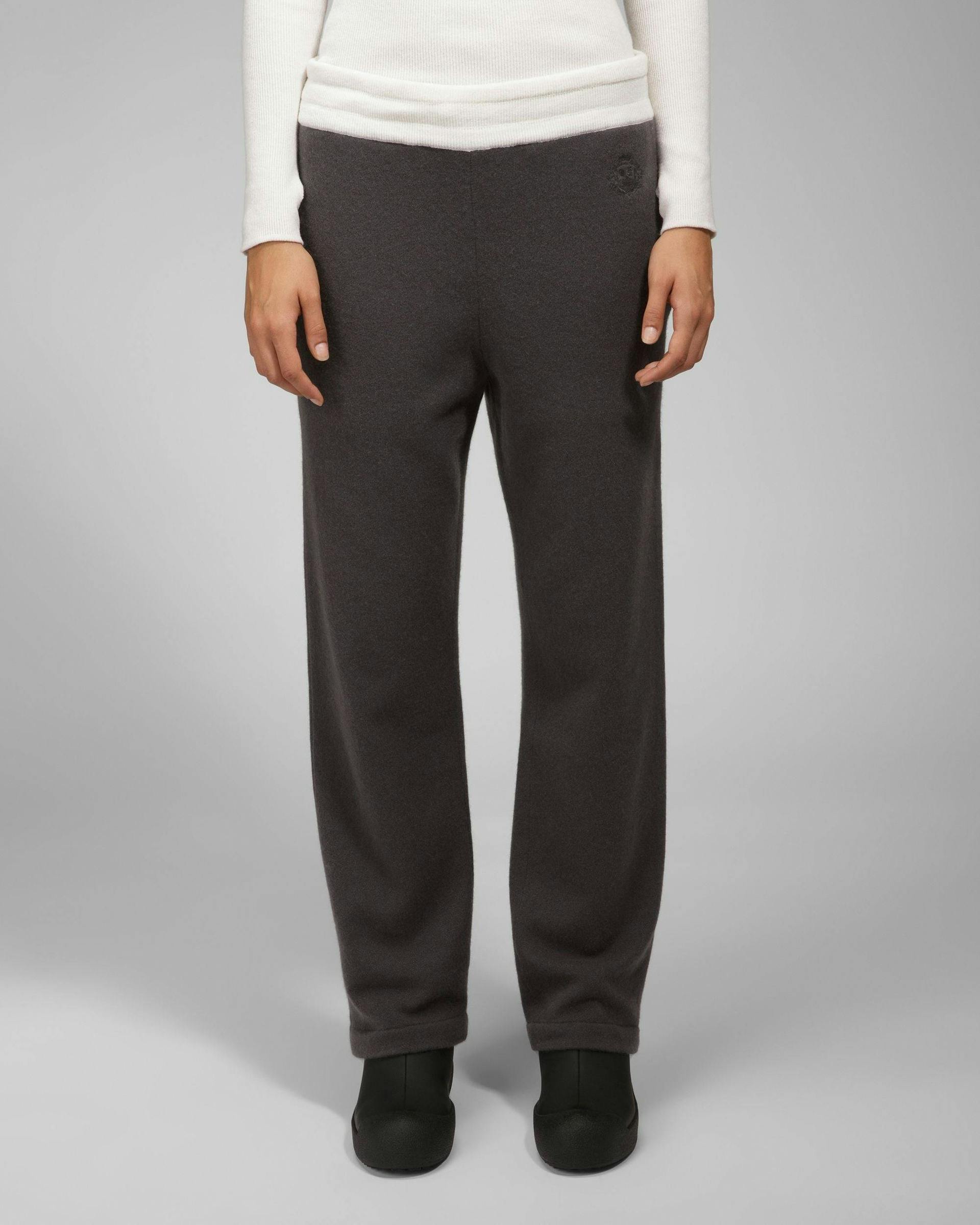 Joggers Cashmere Bottoms In Grey - Men's - Bally - 05