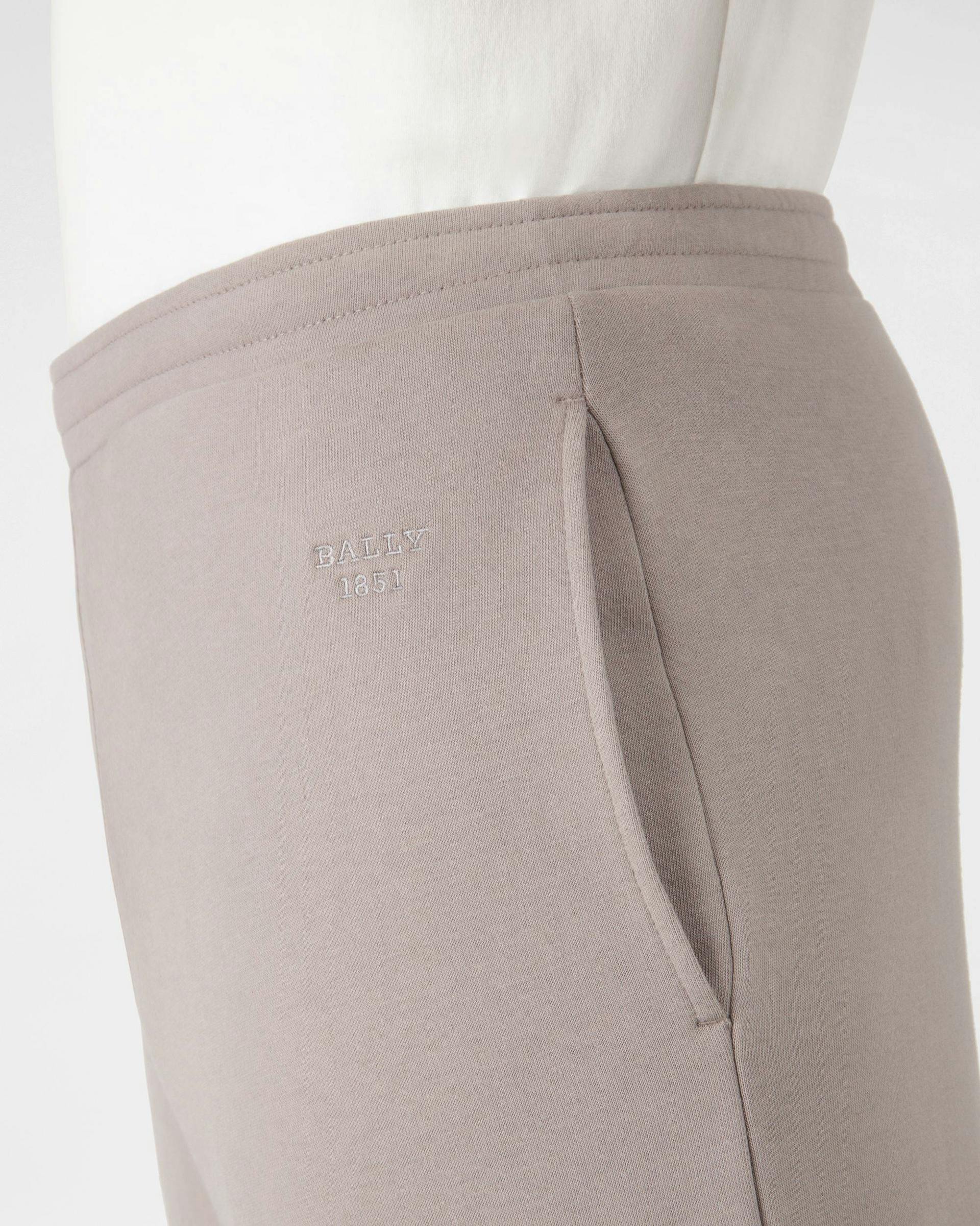Organic Cotton Trousers In Grey - Men's - Bally - 02