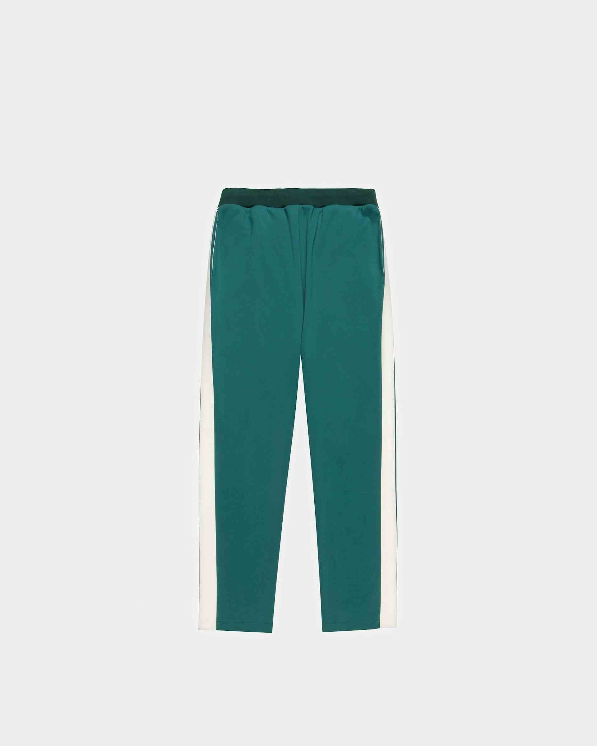 Sports Pants In Green Cotton Mix - Men's - Bally