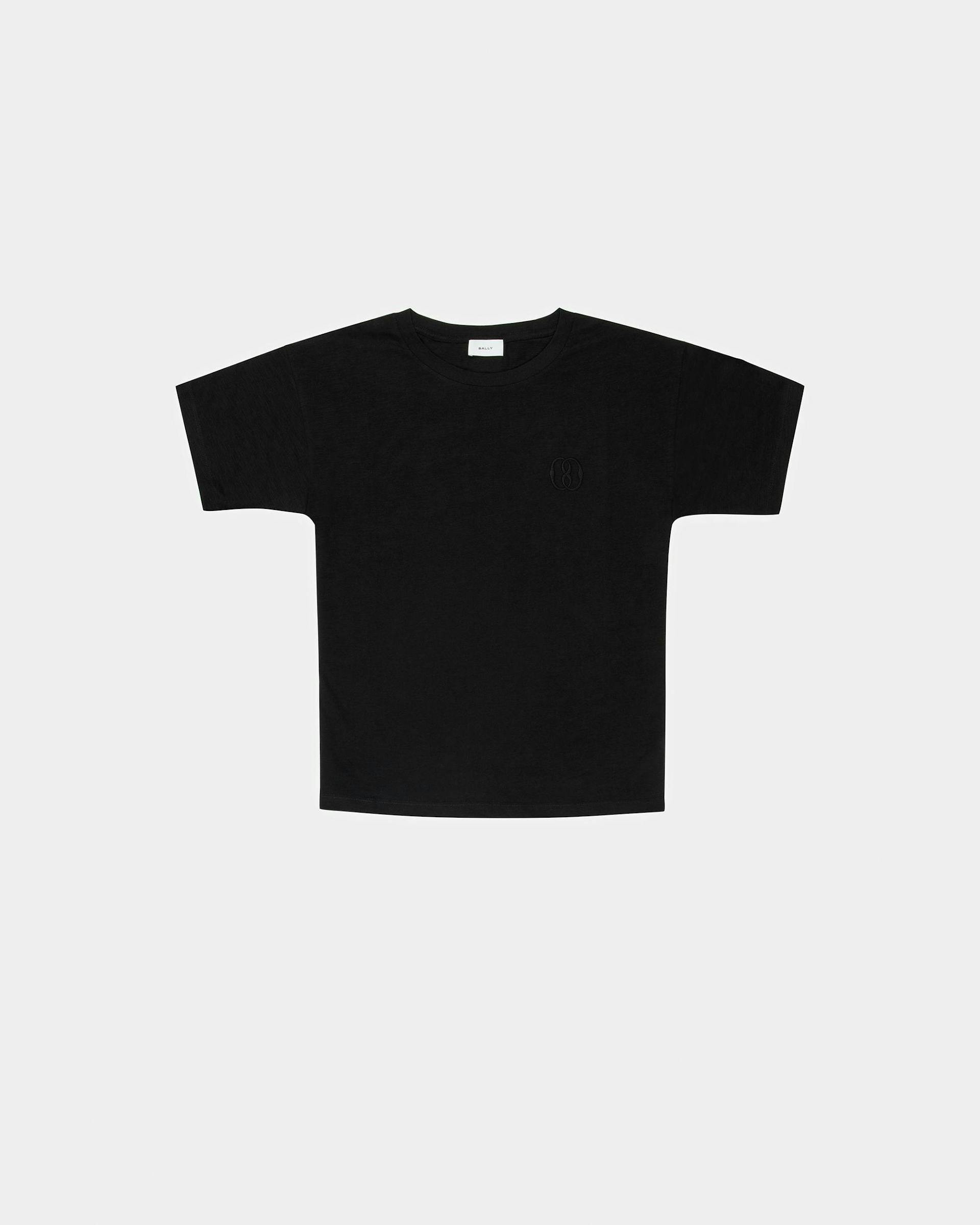 T-shirt En Coton Brodé - Homme - Bally - 01
