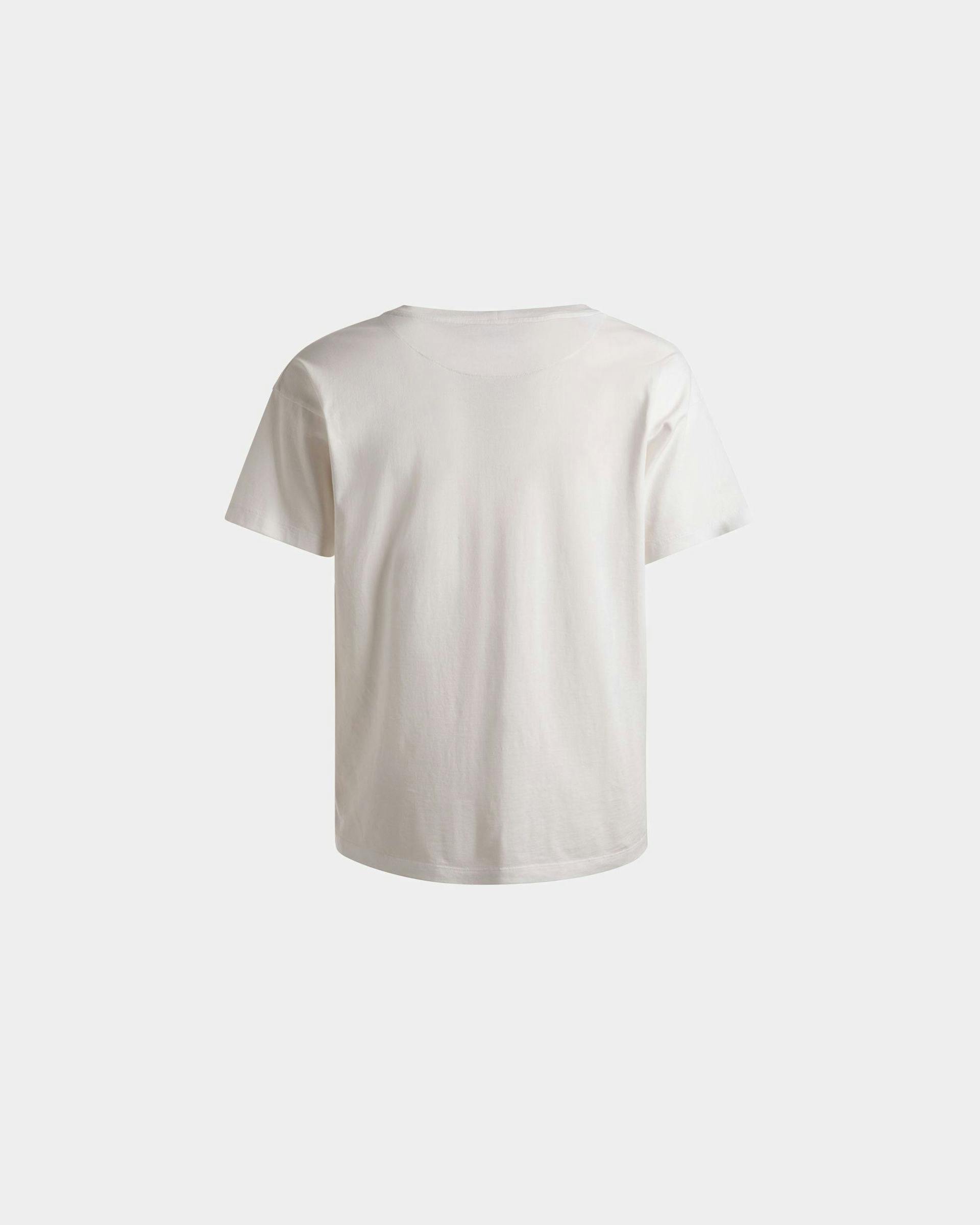 T-shirt imprimé Train En coton blanc - Homme - Bally - 07