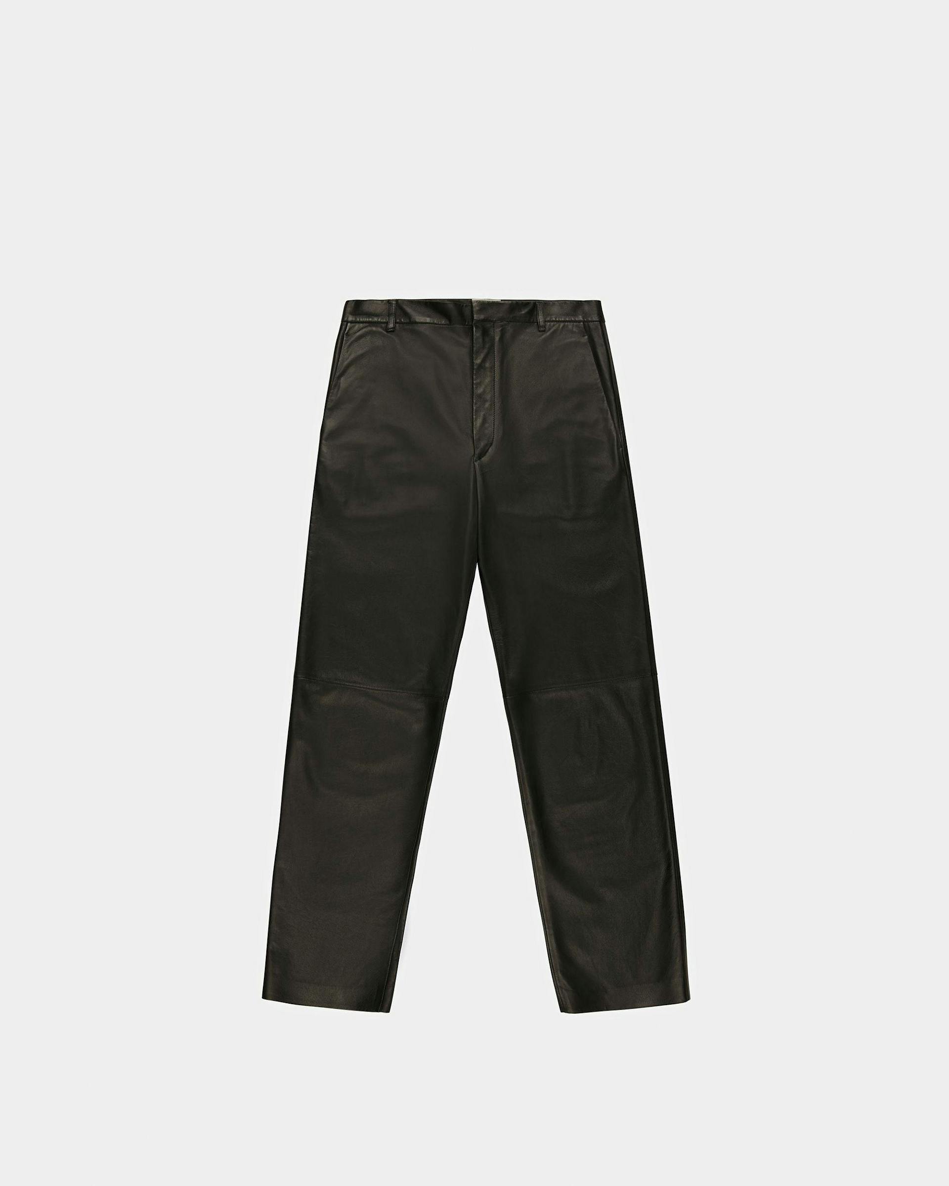 Leather Pants In Black - Men's - Bally - 05