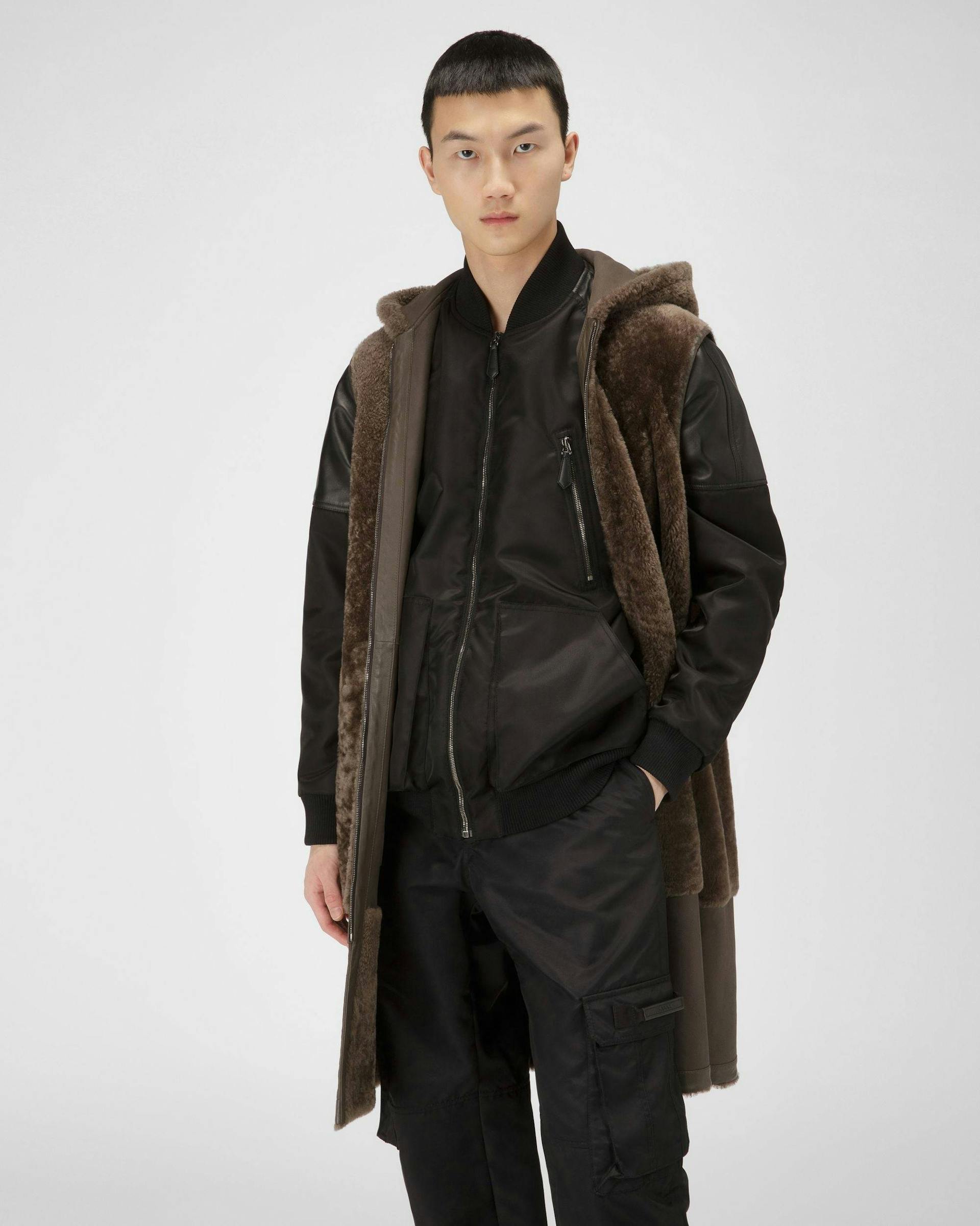Leather Coat In Brown - Men's - Bally - 06