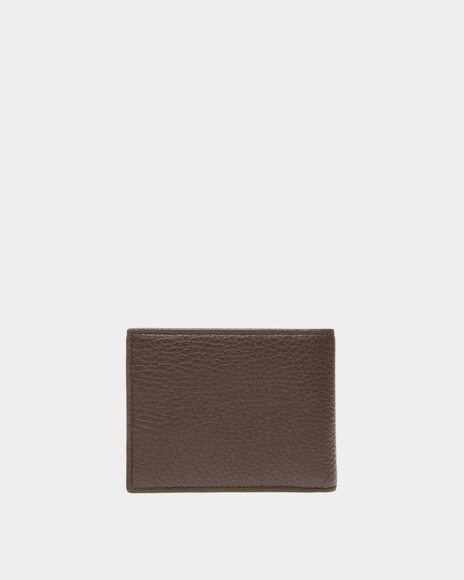 Scevye Leather Wallet In Ebony Brown - Men's - Bally - 02