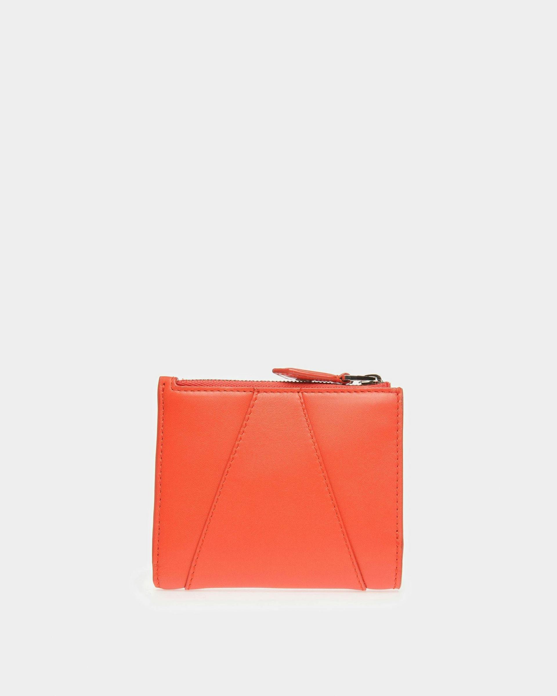 Axeel Leather Wallet In Orange - Men's - Bally - 02