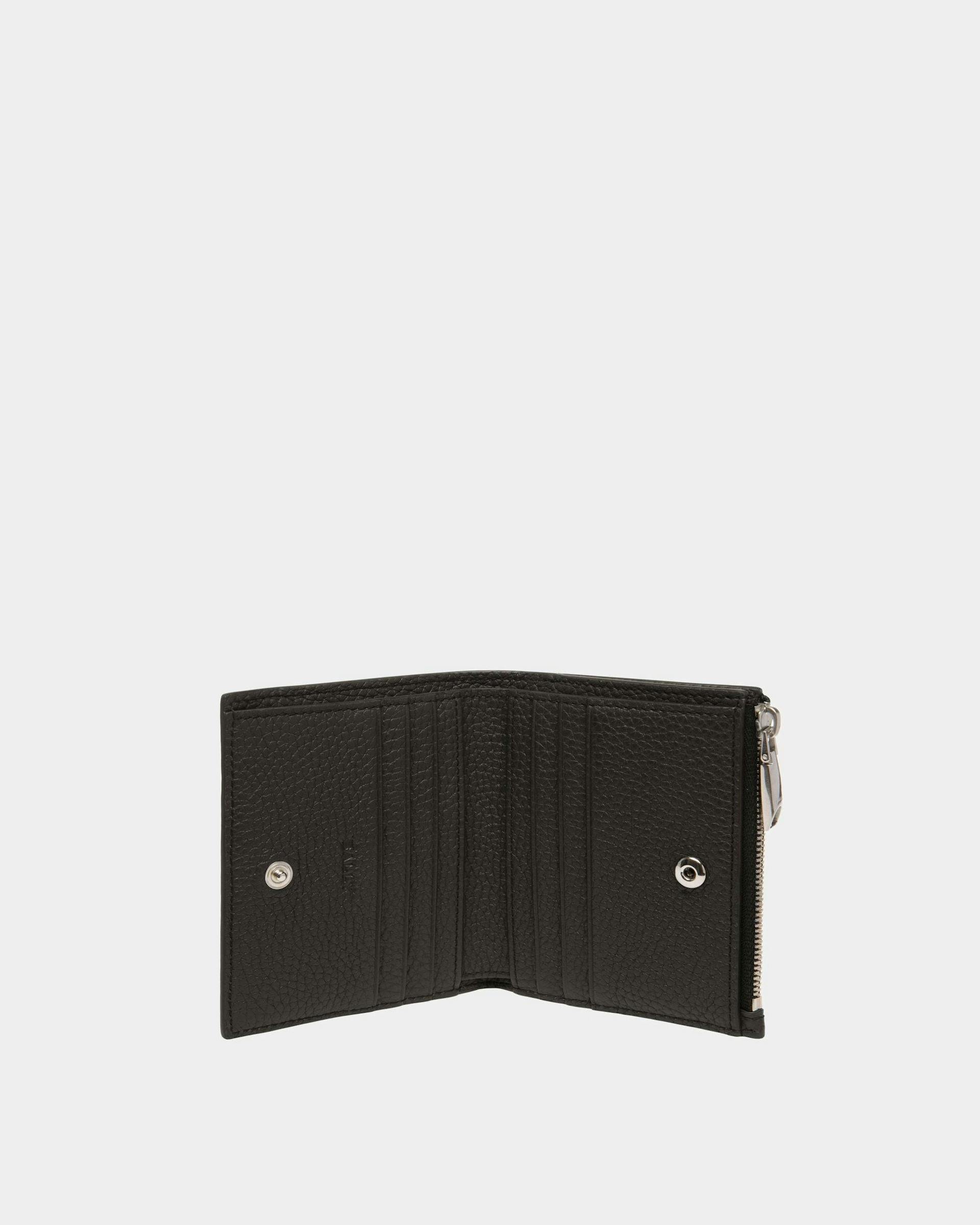 Ribbon Wallet In Black Leather - Men's - Bally - 03