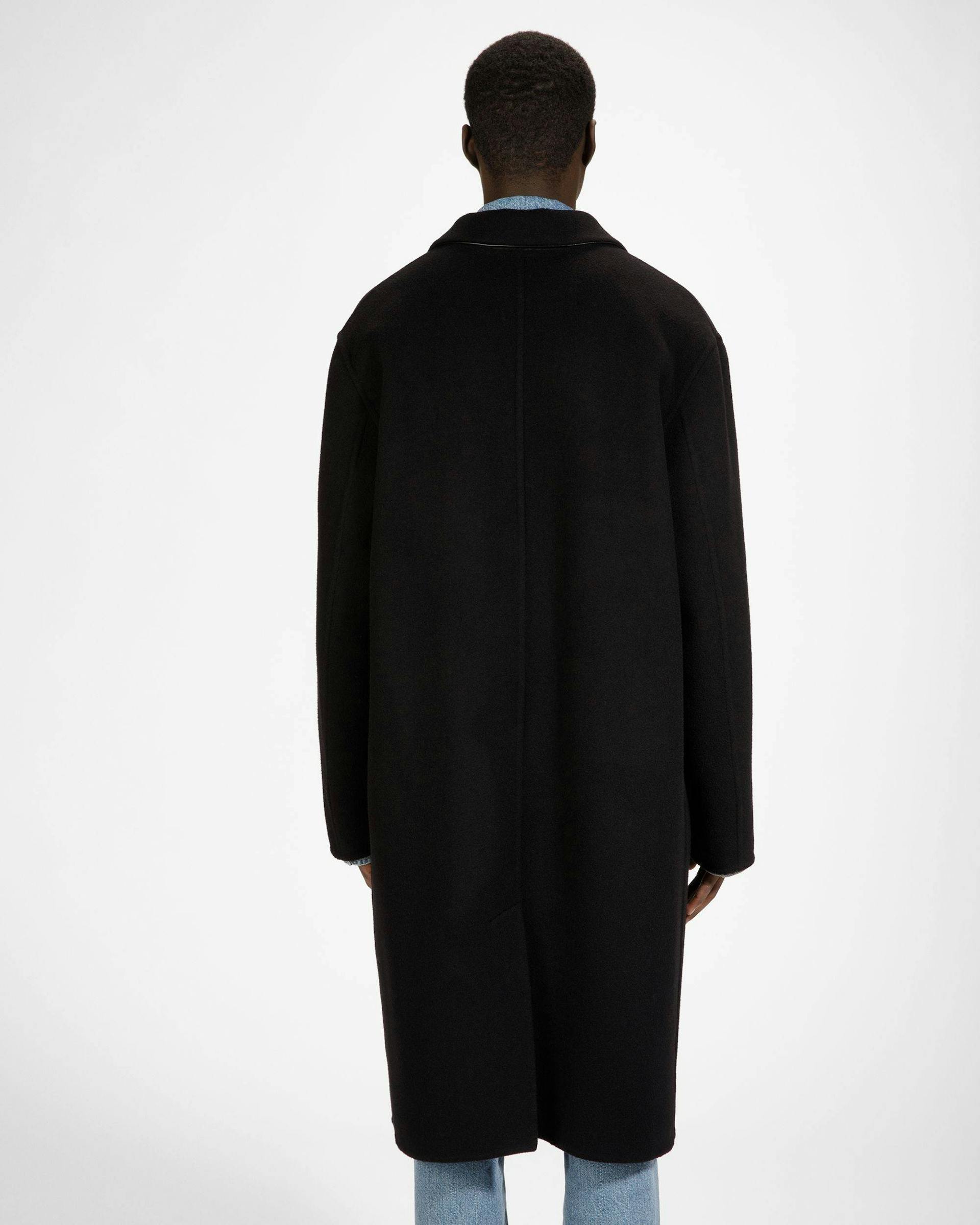 Cashmere Coat In Black - Men's - Bally - 02