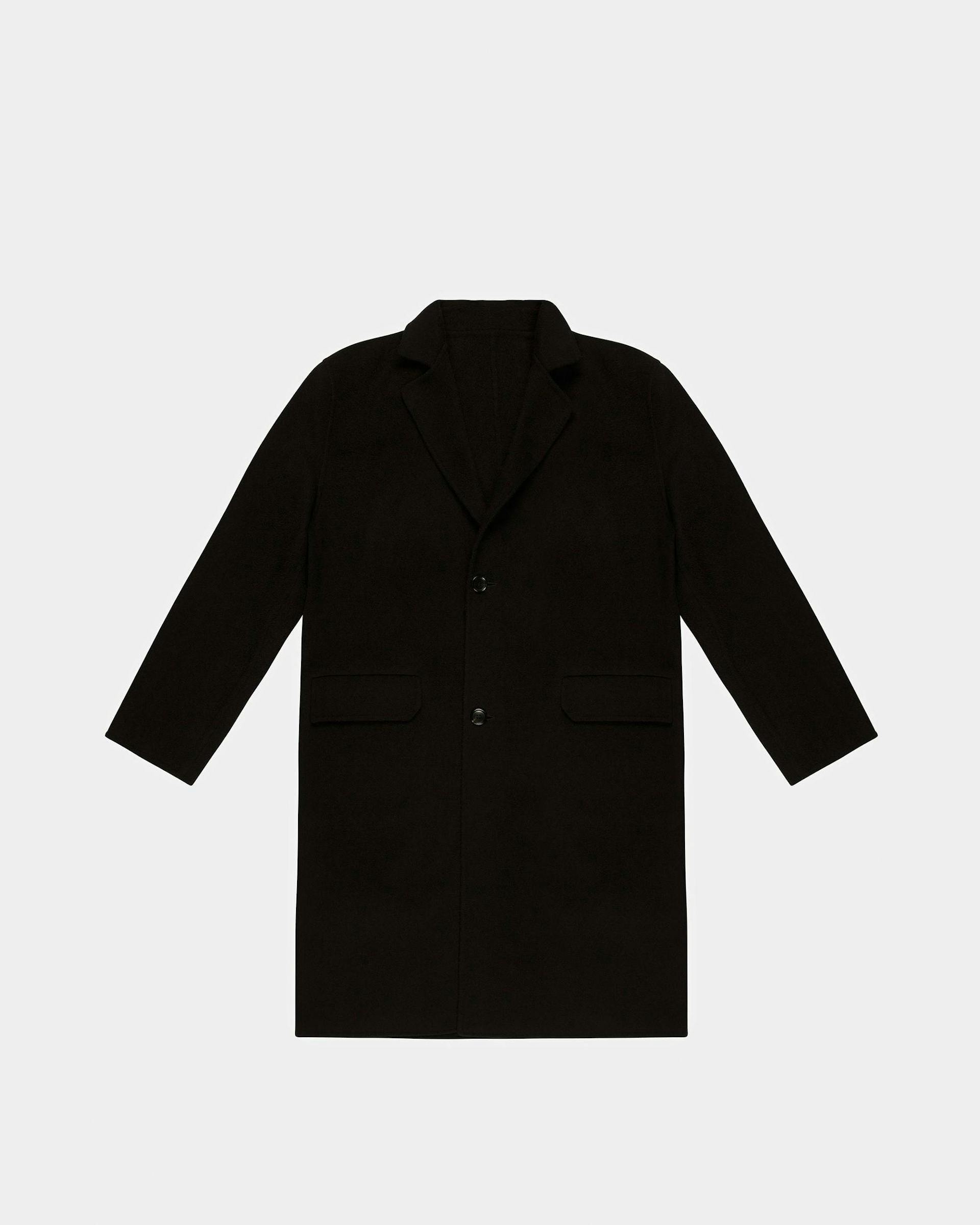 Cashmere Coat In Black - Men's - Bally - 05