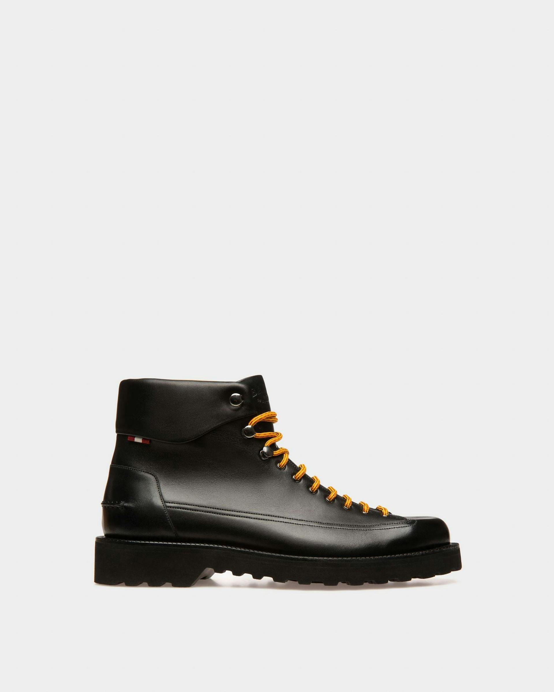 Norkwel Leather Boots In Black - Men's - Bally - 01