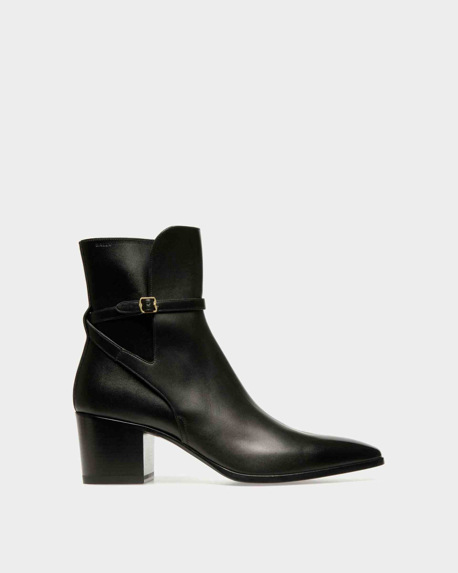 Villy Boots In Black Leather - Men's - Bally