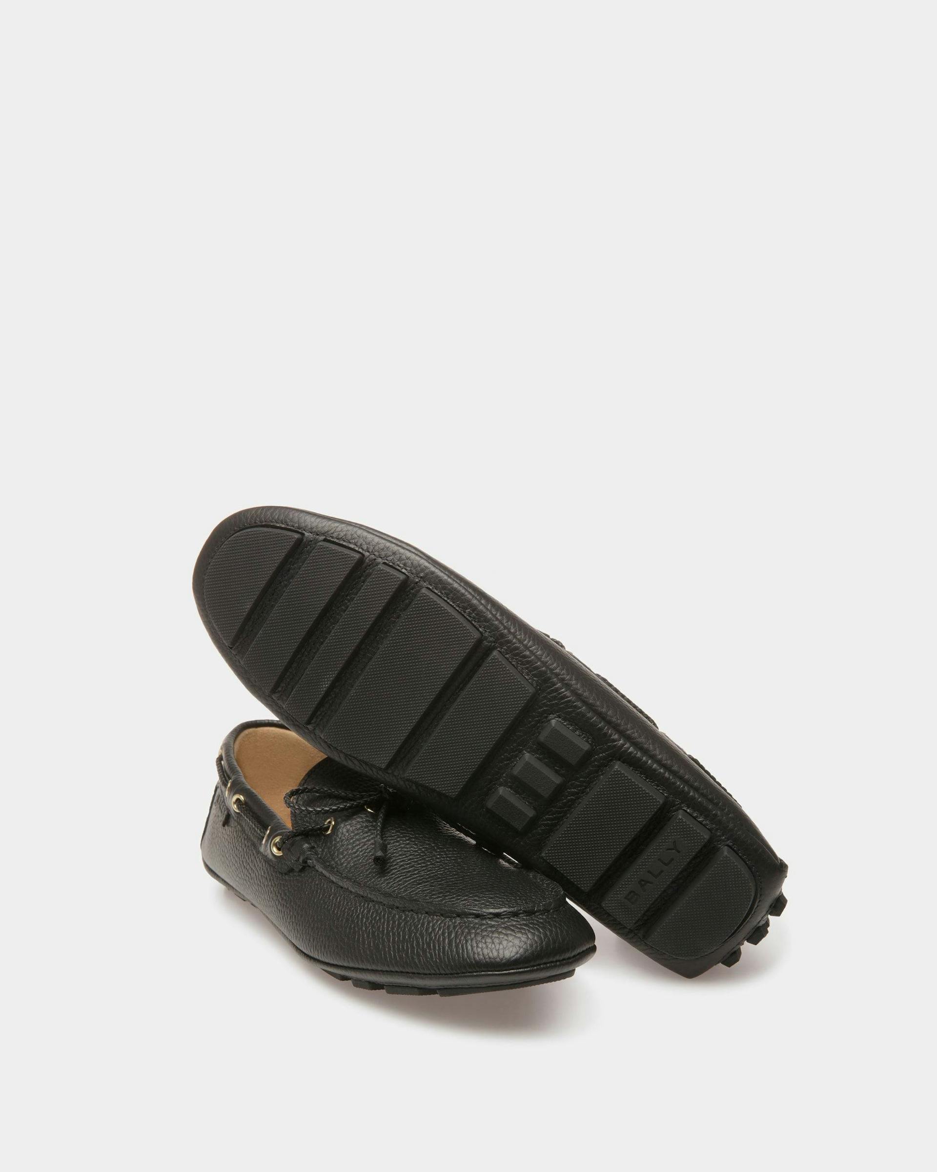 Kerbs Drivers In Black Leather - Men's - Bally - 04