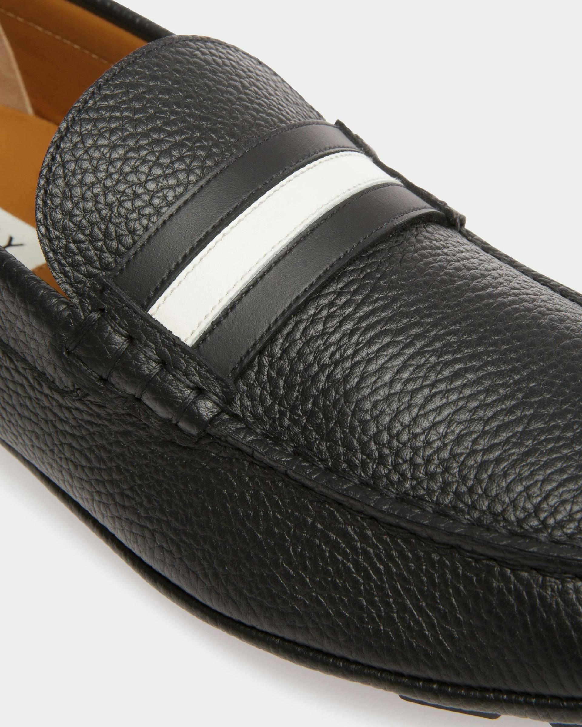Kerbs Drivers In Black Leather - Men's - Bally - 05
