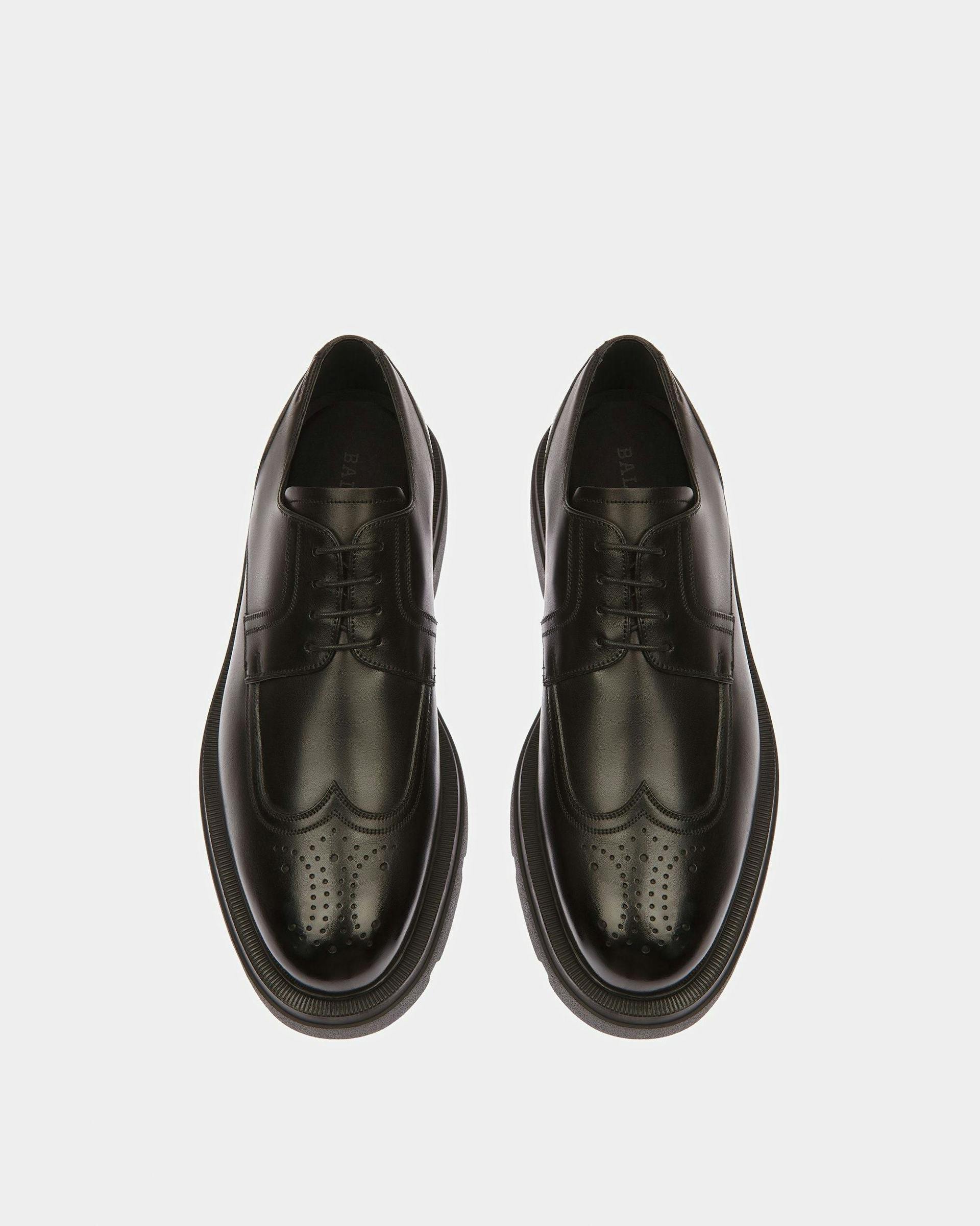 Zelik Leather Derby Shoes In Black - Men's - Bally - 02