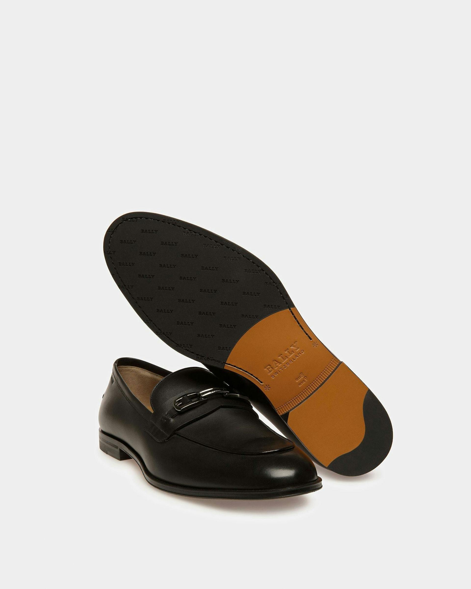 Westro Leather Loafers In Black - Men's - Bally - 05