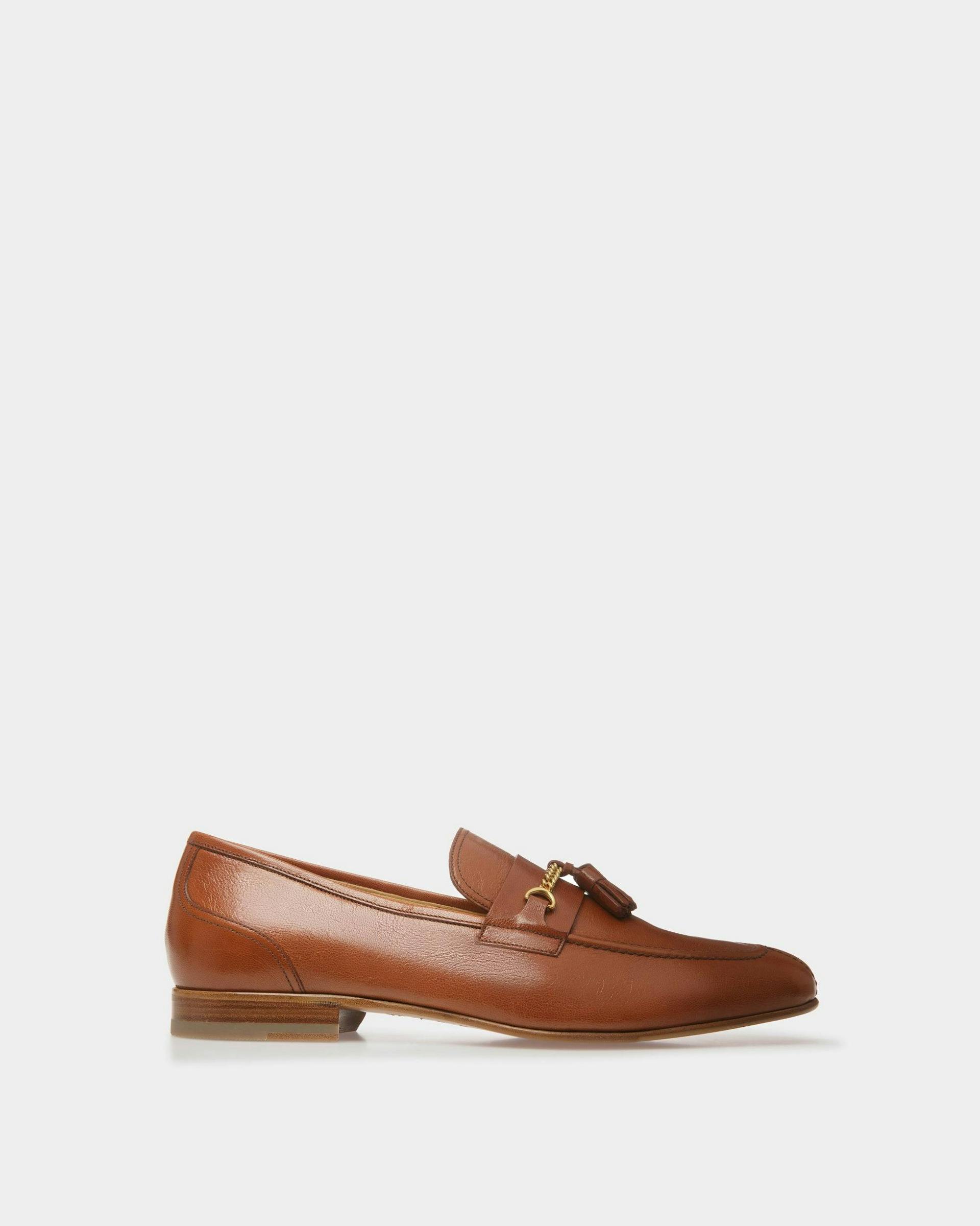 Suisse Loafers In Brown Leather - Men's - Bally - 01