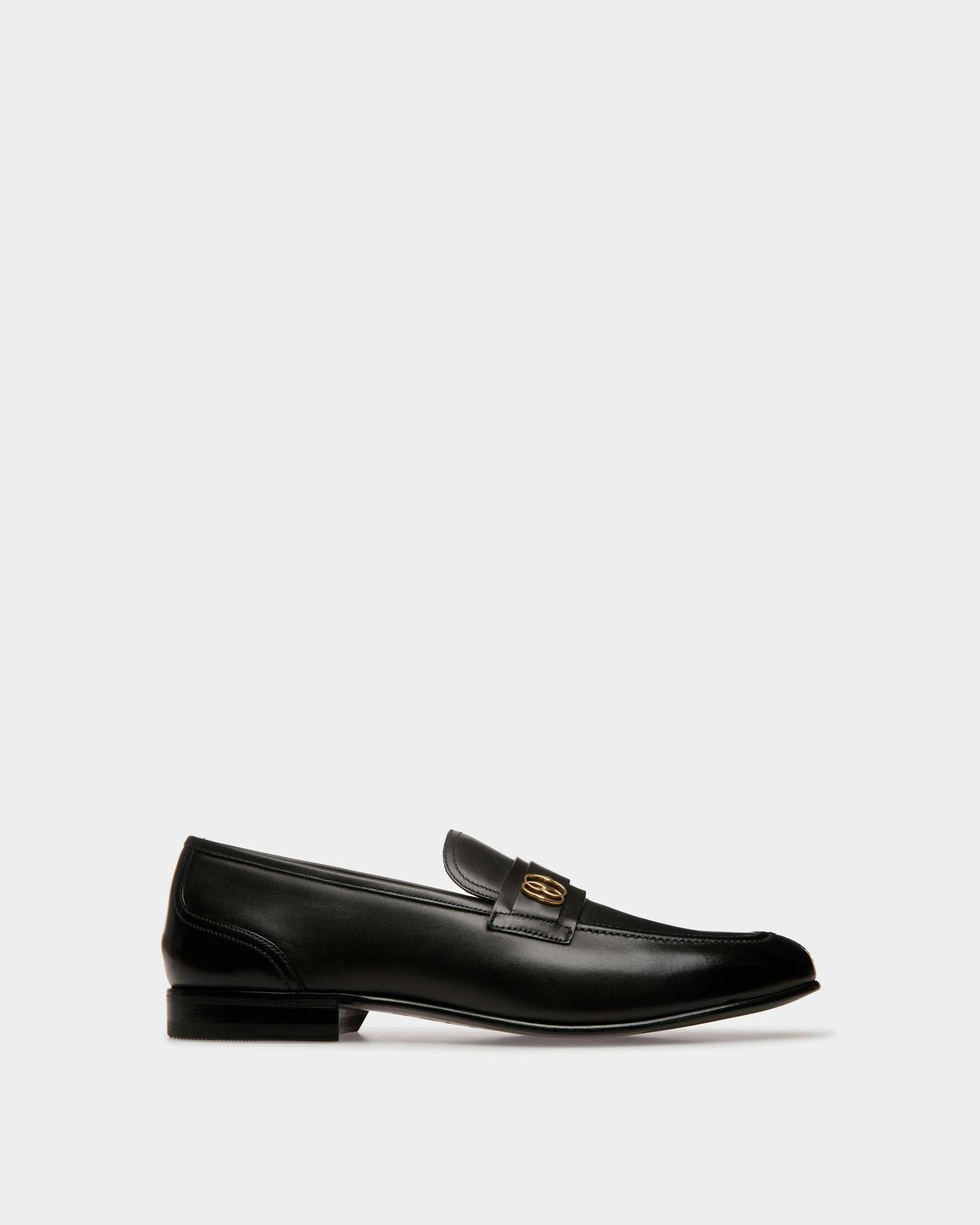 Suisse Loafers In Black Leather - Men's - Bally - 01