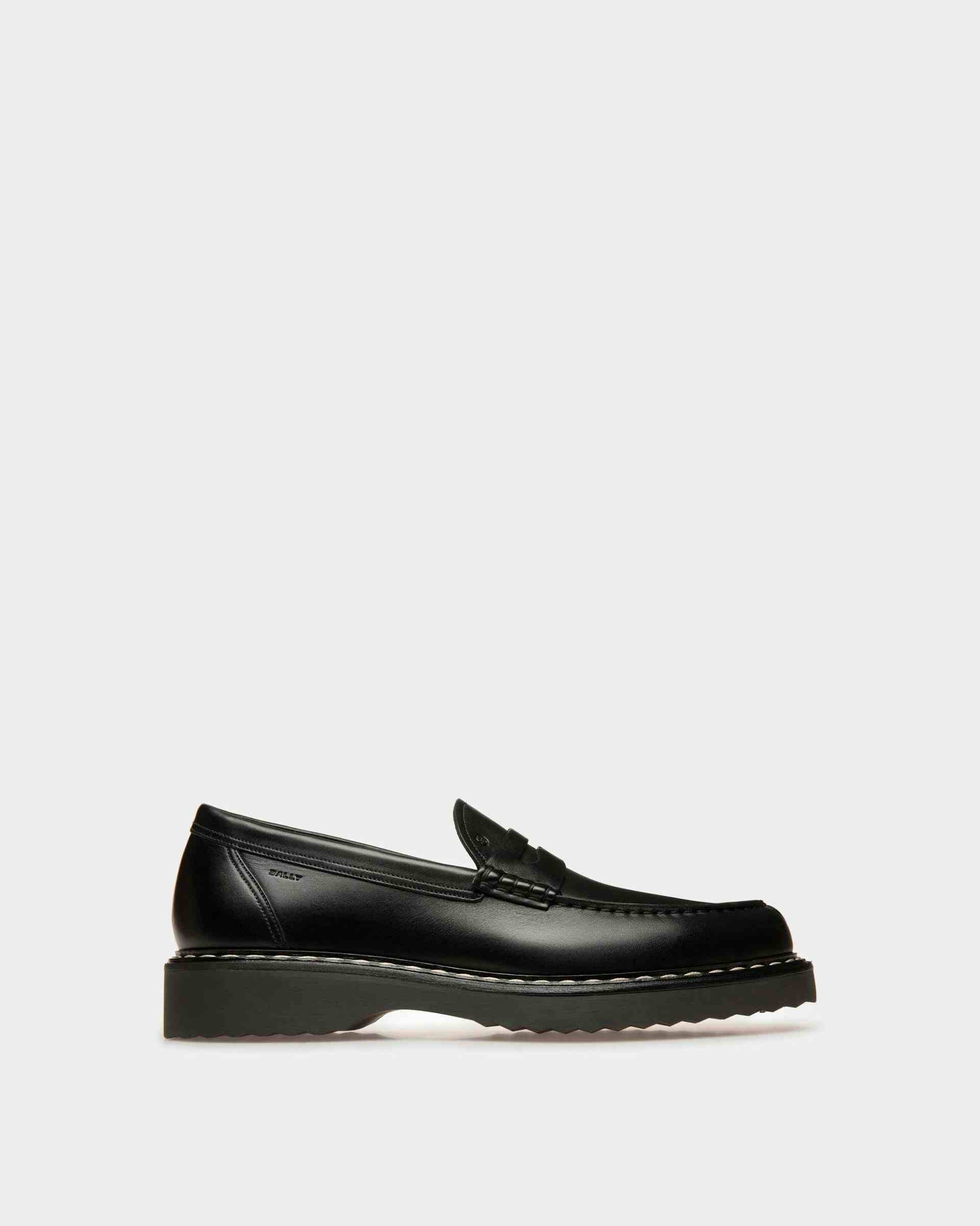 Neasden Loafers In Black Leather - Men's - Bally